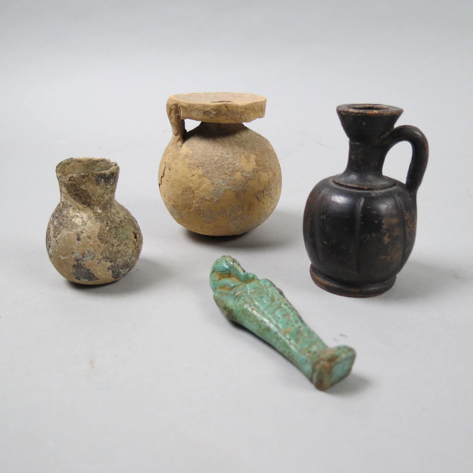 4 pc. Antiquities Lot; (1 of 9)