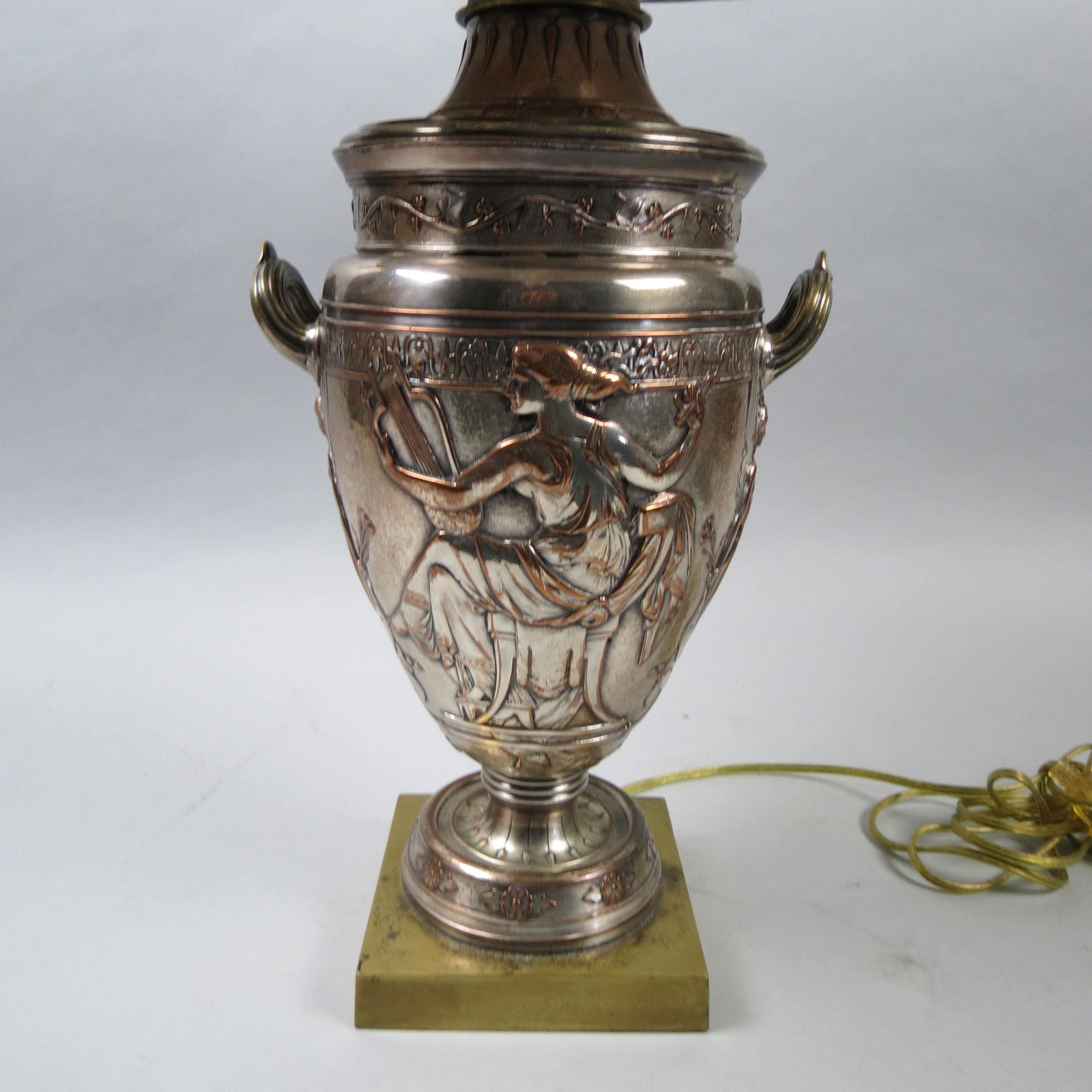 Elkington Silverplate Table Lamp (1 of 5)