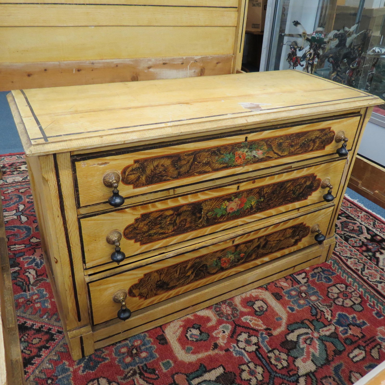 Antique Cottage" Chest of Drawers," (1 of 4)