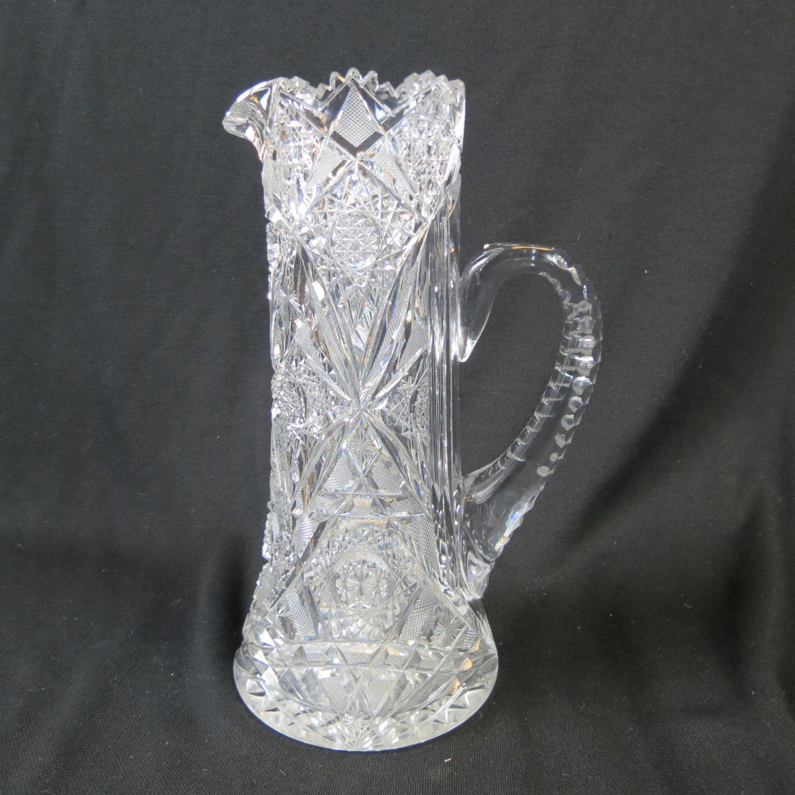 Brilliant Period Cut Glass Champagne Pitcher (1 of 6)