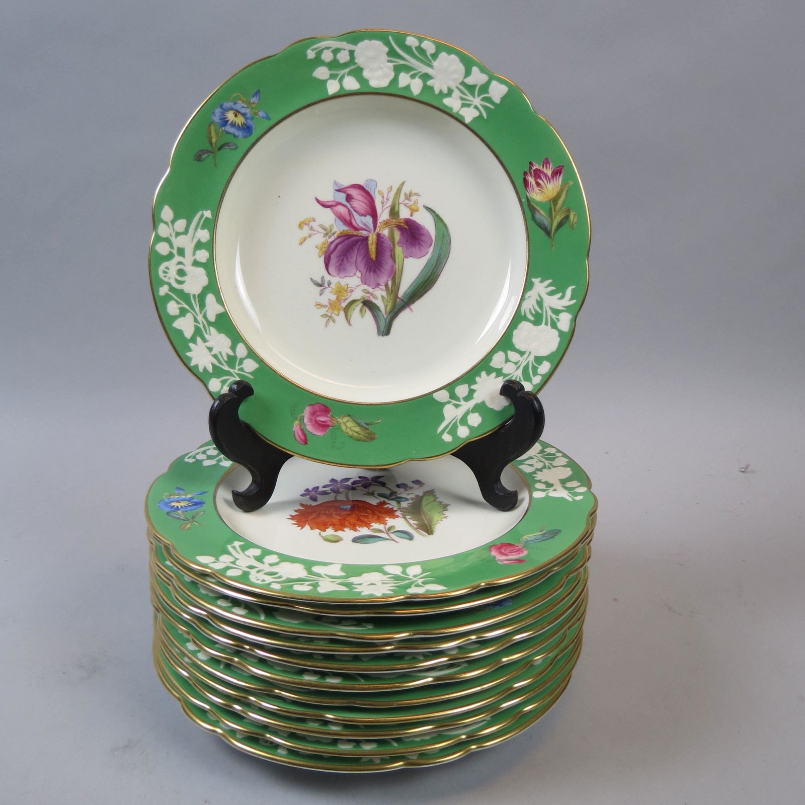 12 Tiffany Copeland Spode Dessert Plates (1 of 8)