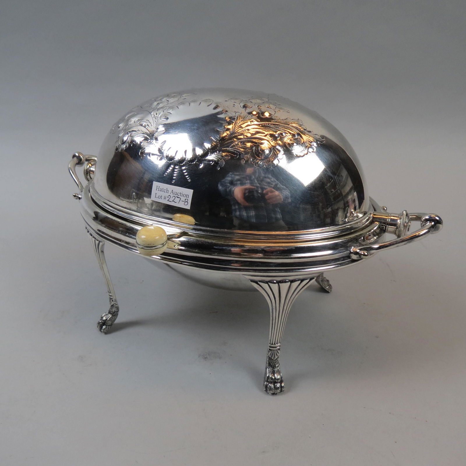 Silverplate Breakfast Domed Server (1 of 7)