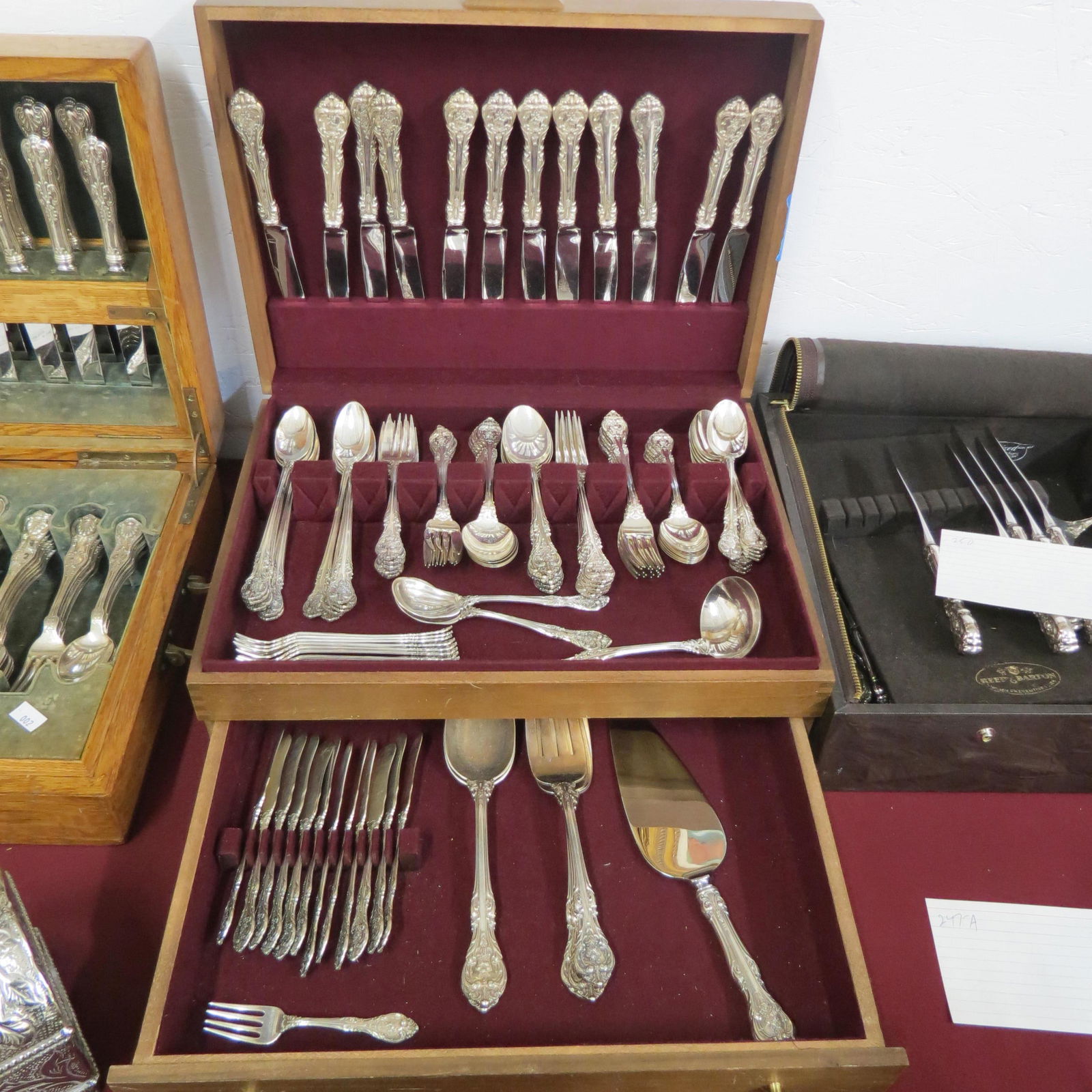 103 pc. Gorham "King Edward" Sterling Flatware Set, (1 of 6)