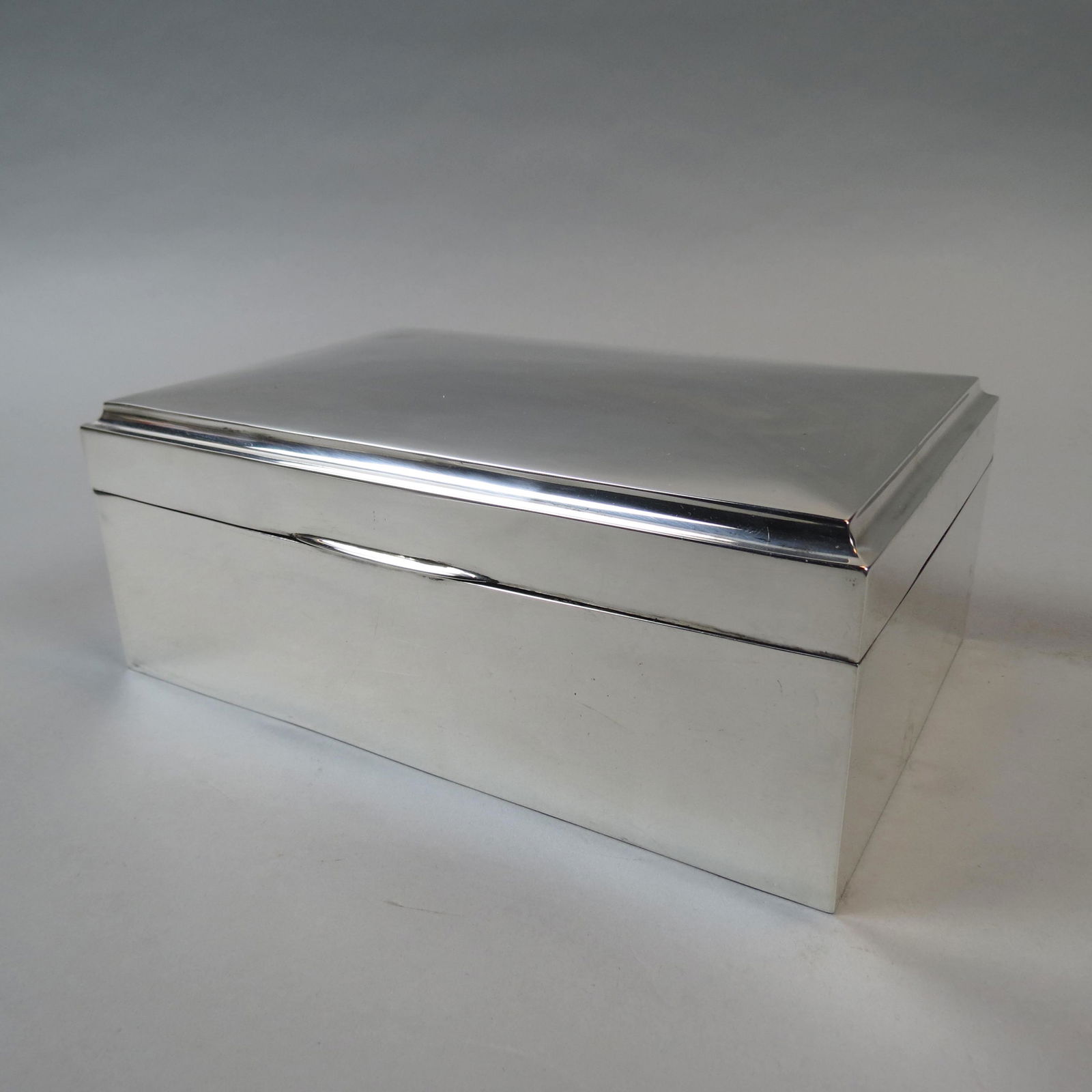 English Sterling Dresser Box or Cigar Box (1 of 5)