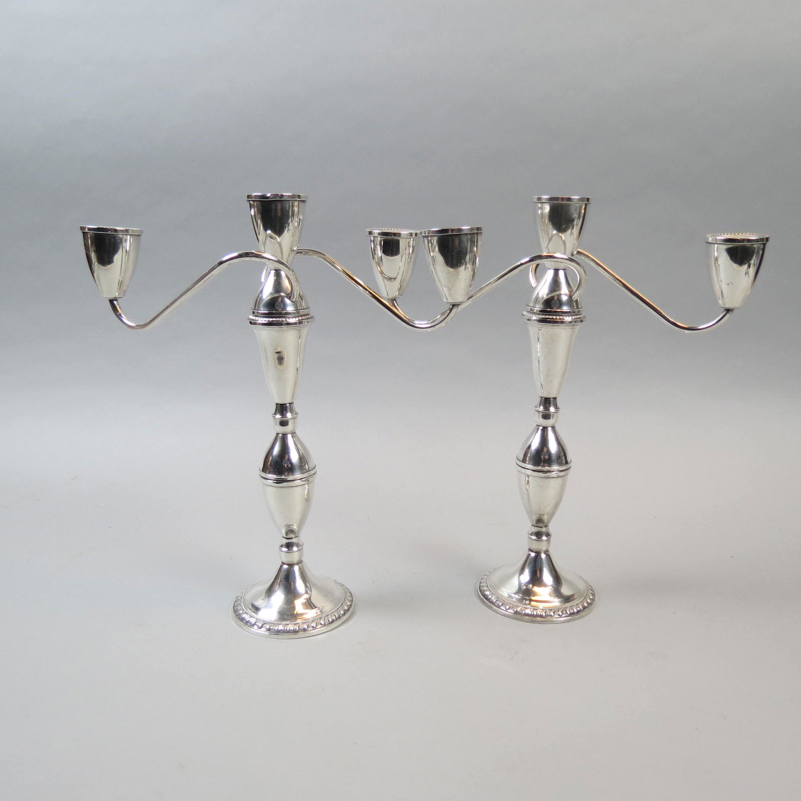 Pair of Duchin Studios Sterling Candelabra (1 of 4)
