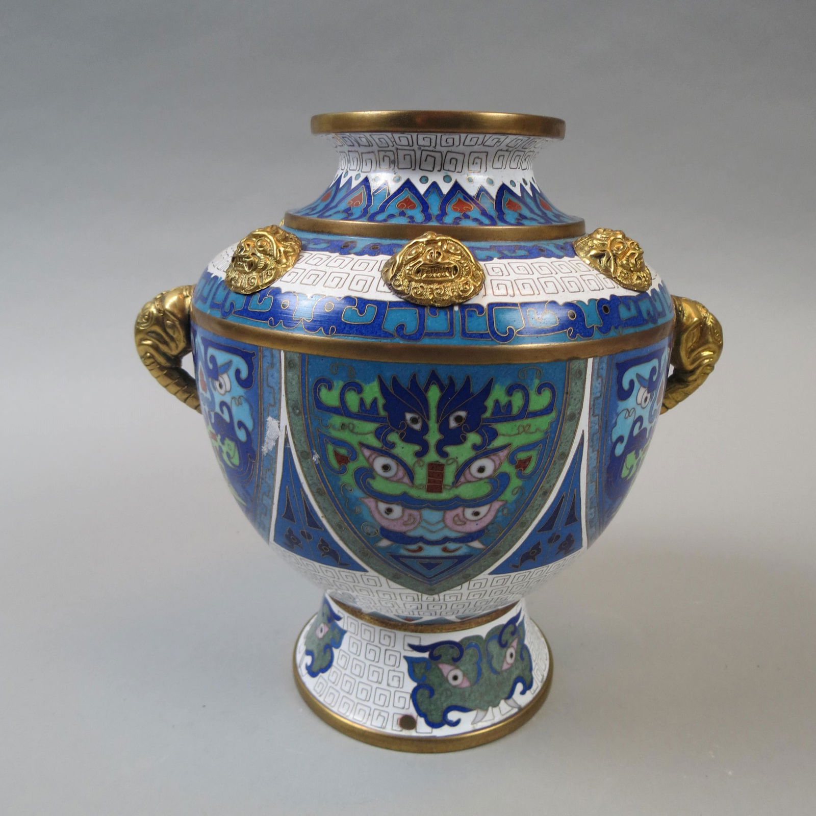 Chinese Cloisonne Vase (1 of 4)