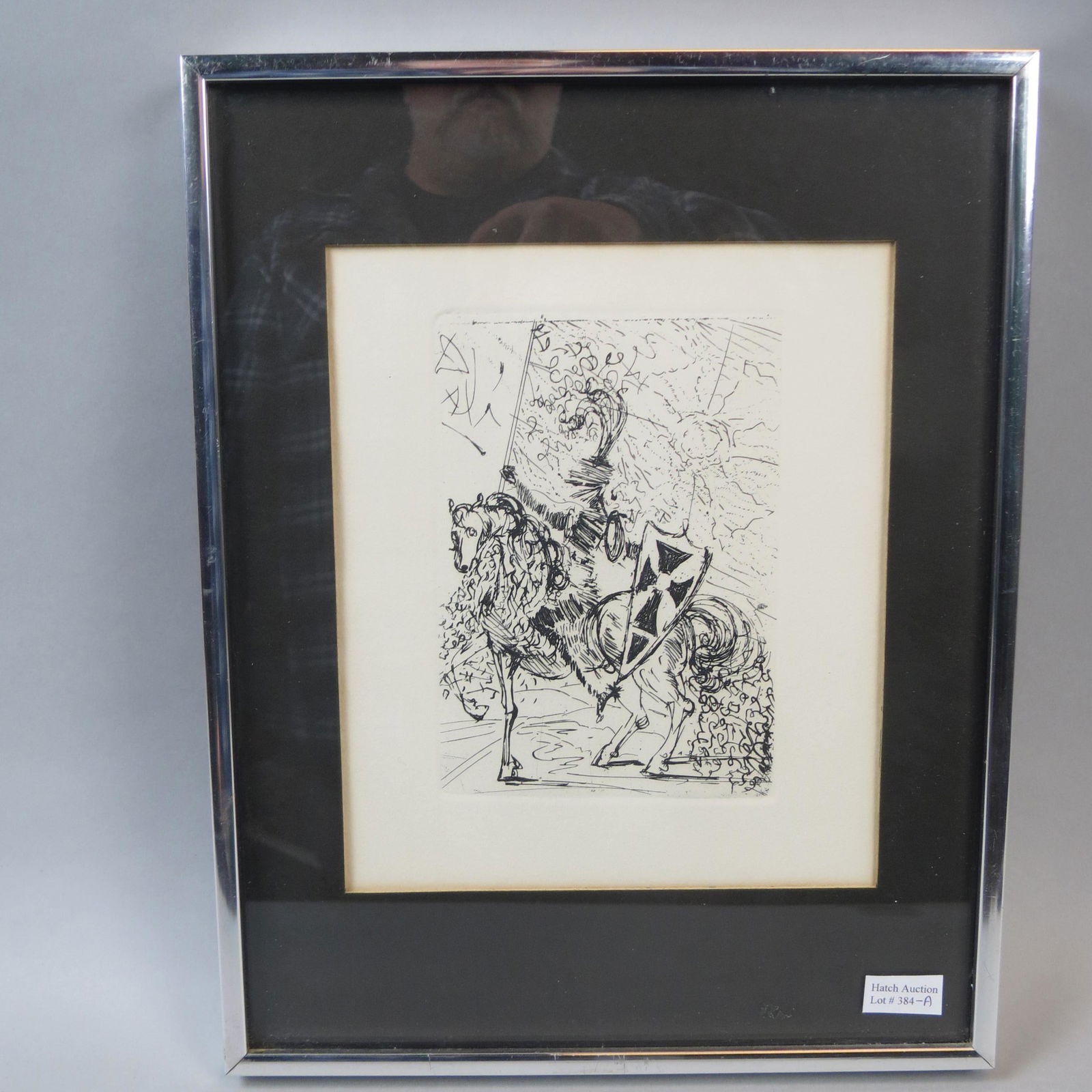 Salvador Dali, etching, El Cid", Spanish Immortal" (1 of 3)