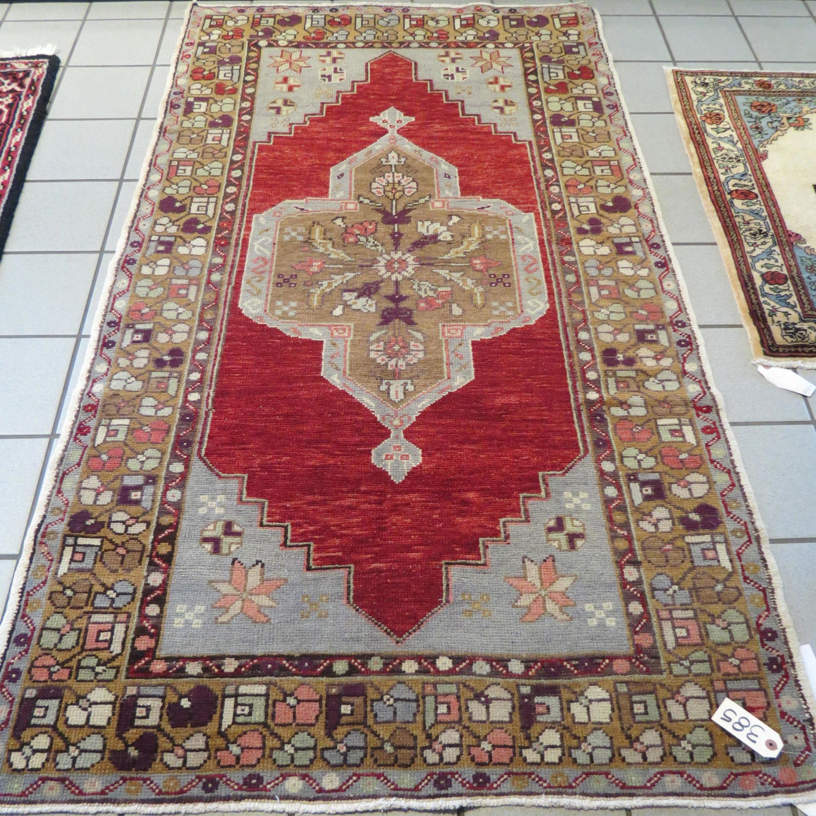 Oushak Turkish Handmade Rug (1 of 6)