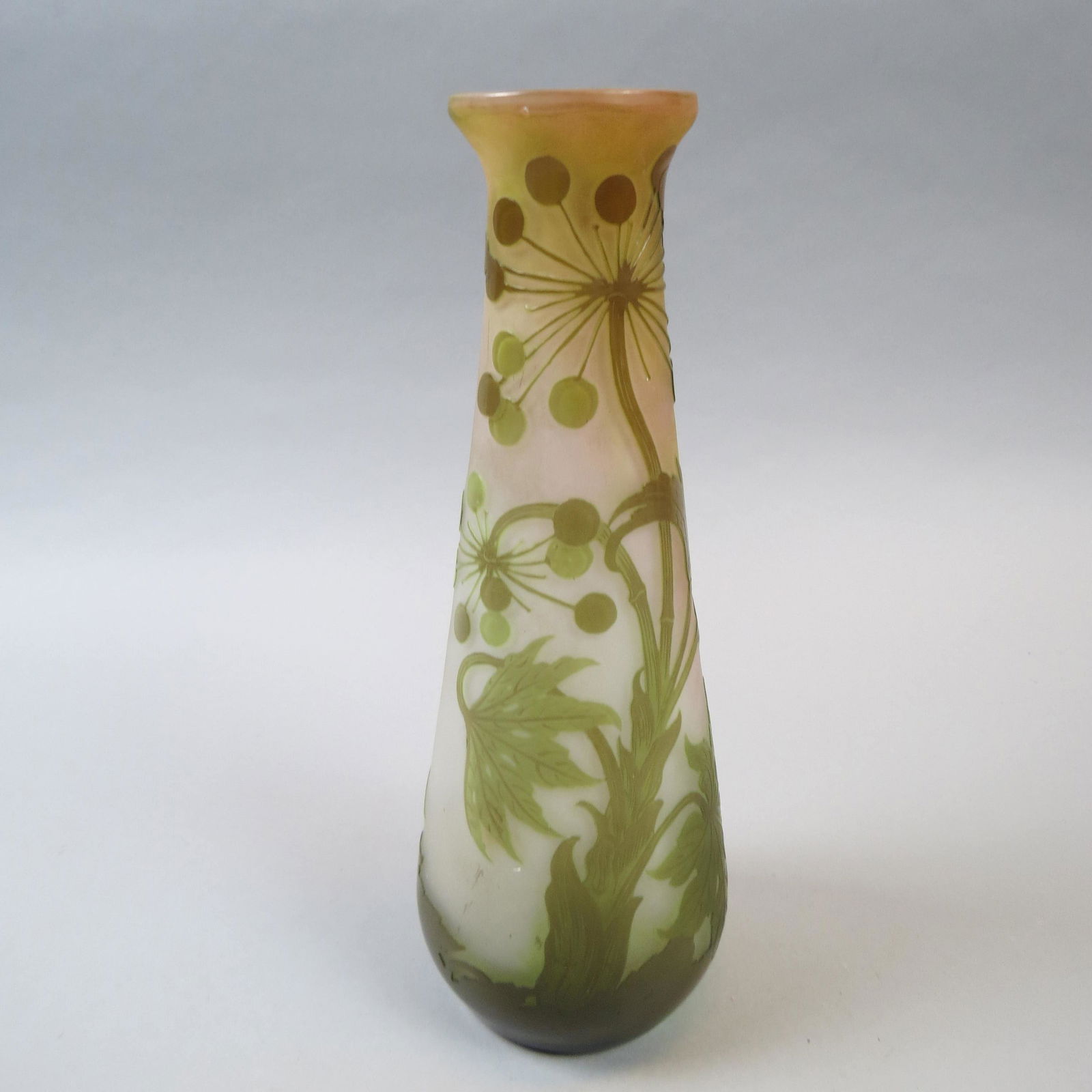 Galle French Cameo Art Glass Vase (1 of 6)