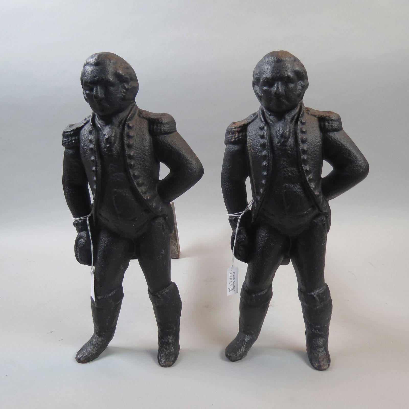 Pair of General George Washington Andirons (1 of 5)