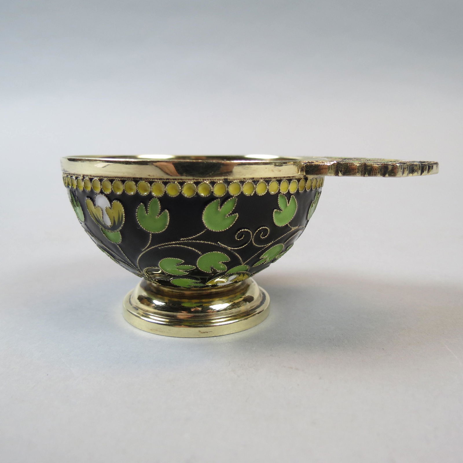 Russian Silver Enameled Kovsh (1 of 5)