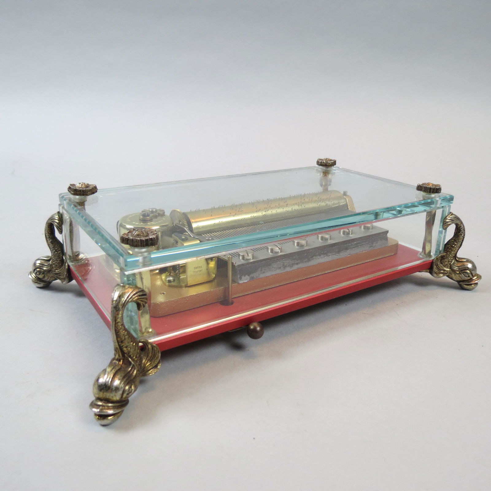 Reuge Music Box with See-Through Case (1 of 6)