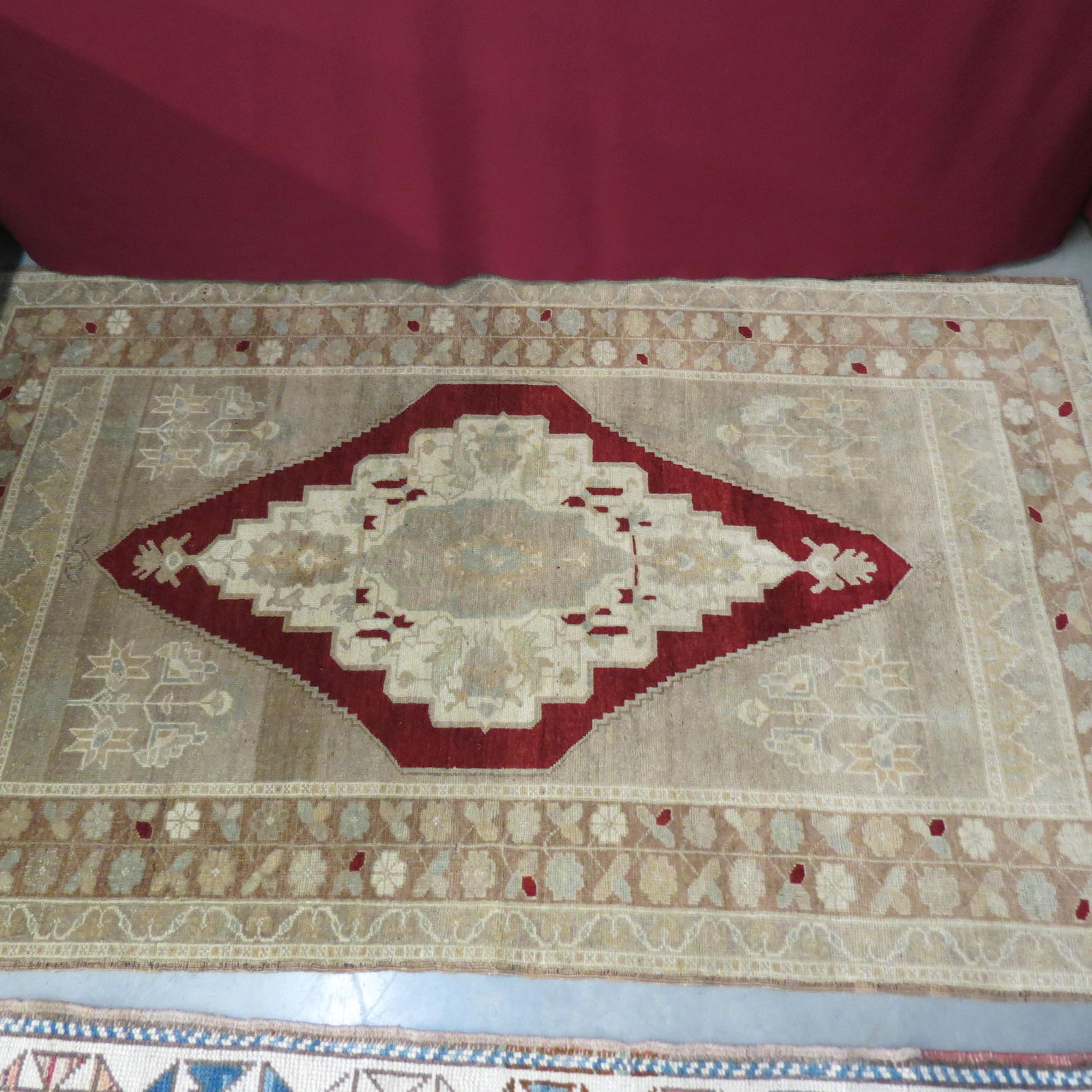 Oushak Turkish Handmade Rug (1 of 5)