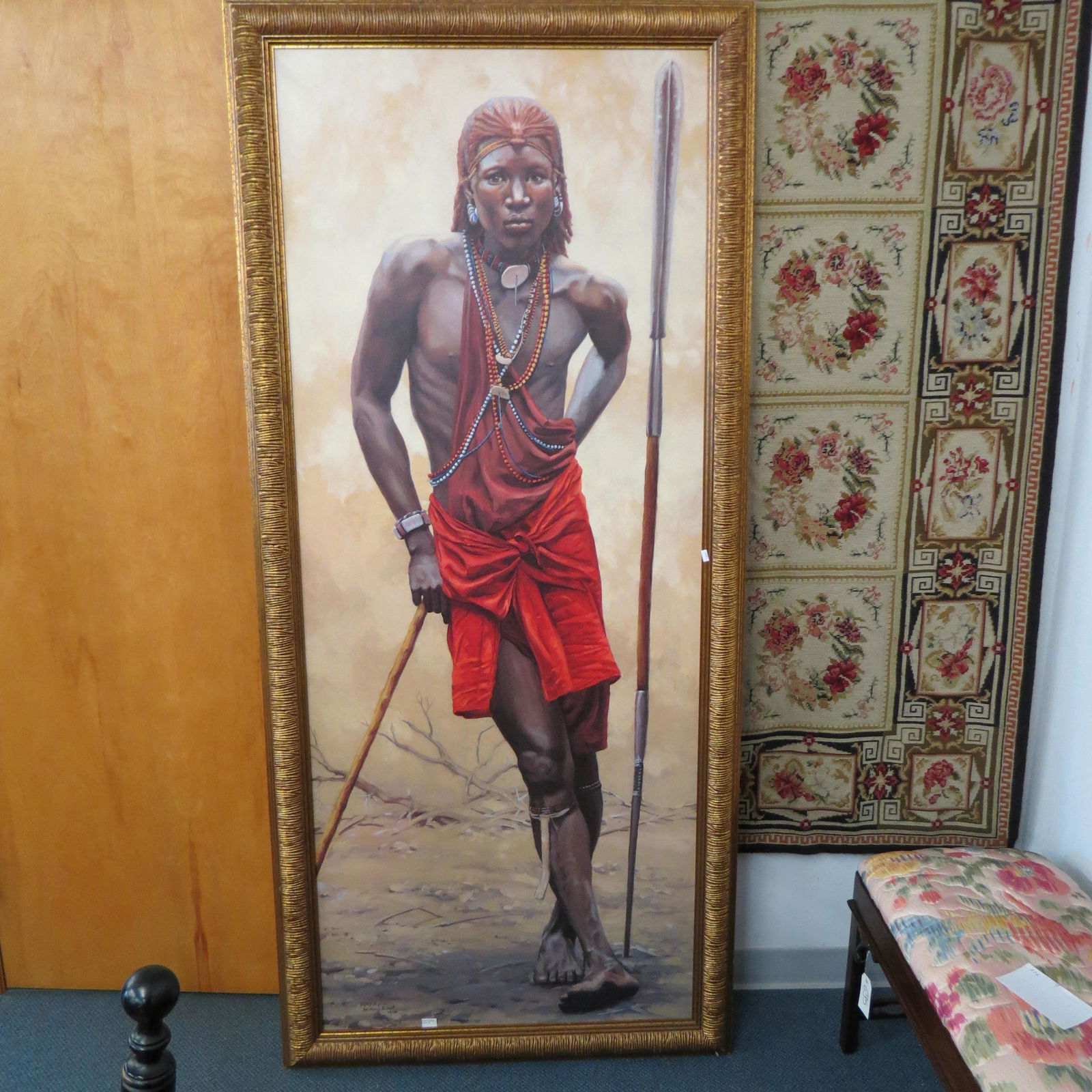 Lindsey B. Scott, Giclee, Young Tribal Man (1 of 3)