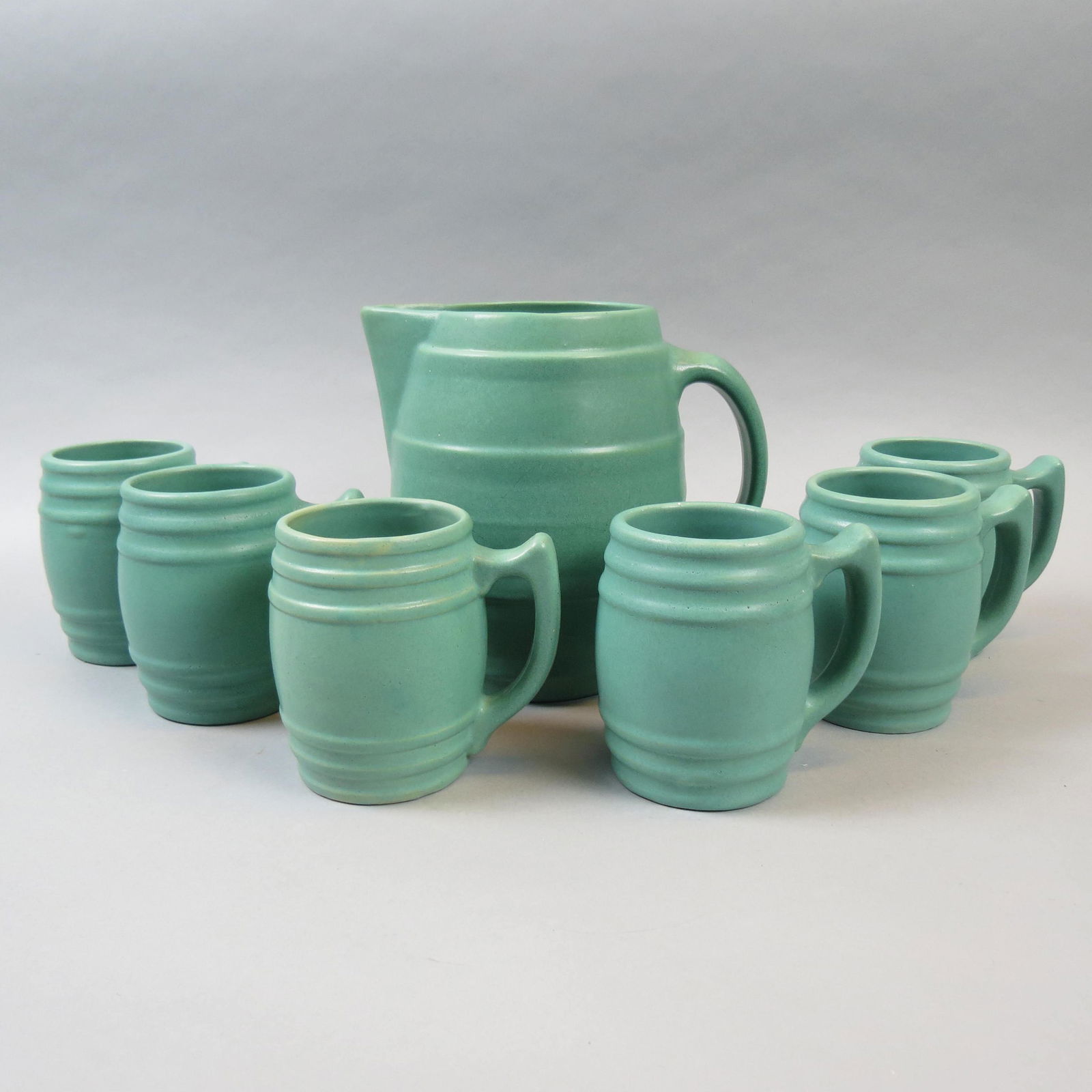 7 pc. Pottery Beverage Set, Arts & Crafts (1 of 7)