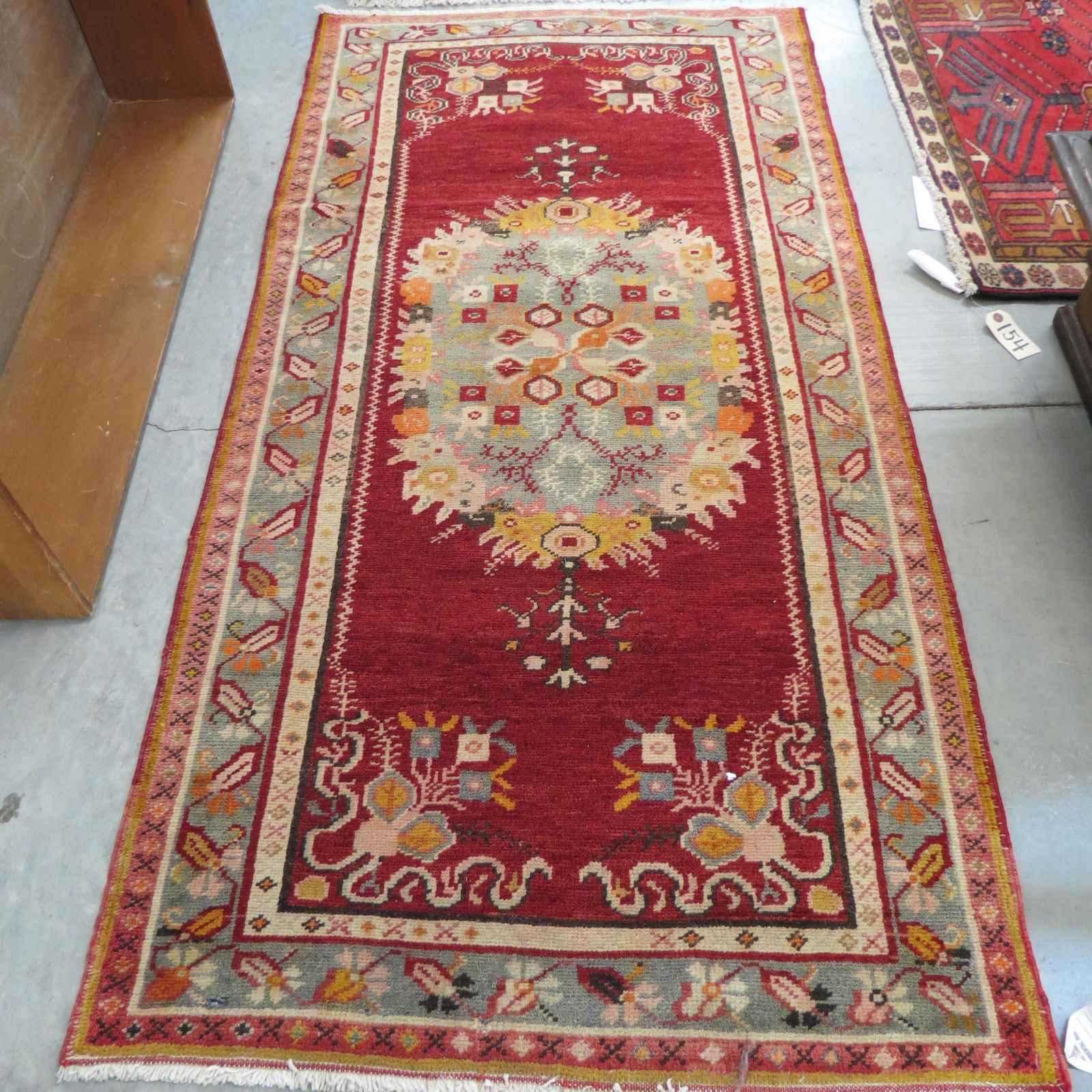 Oushak Turkish Handmade Rug (1 of 6)