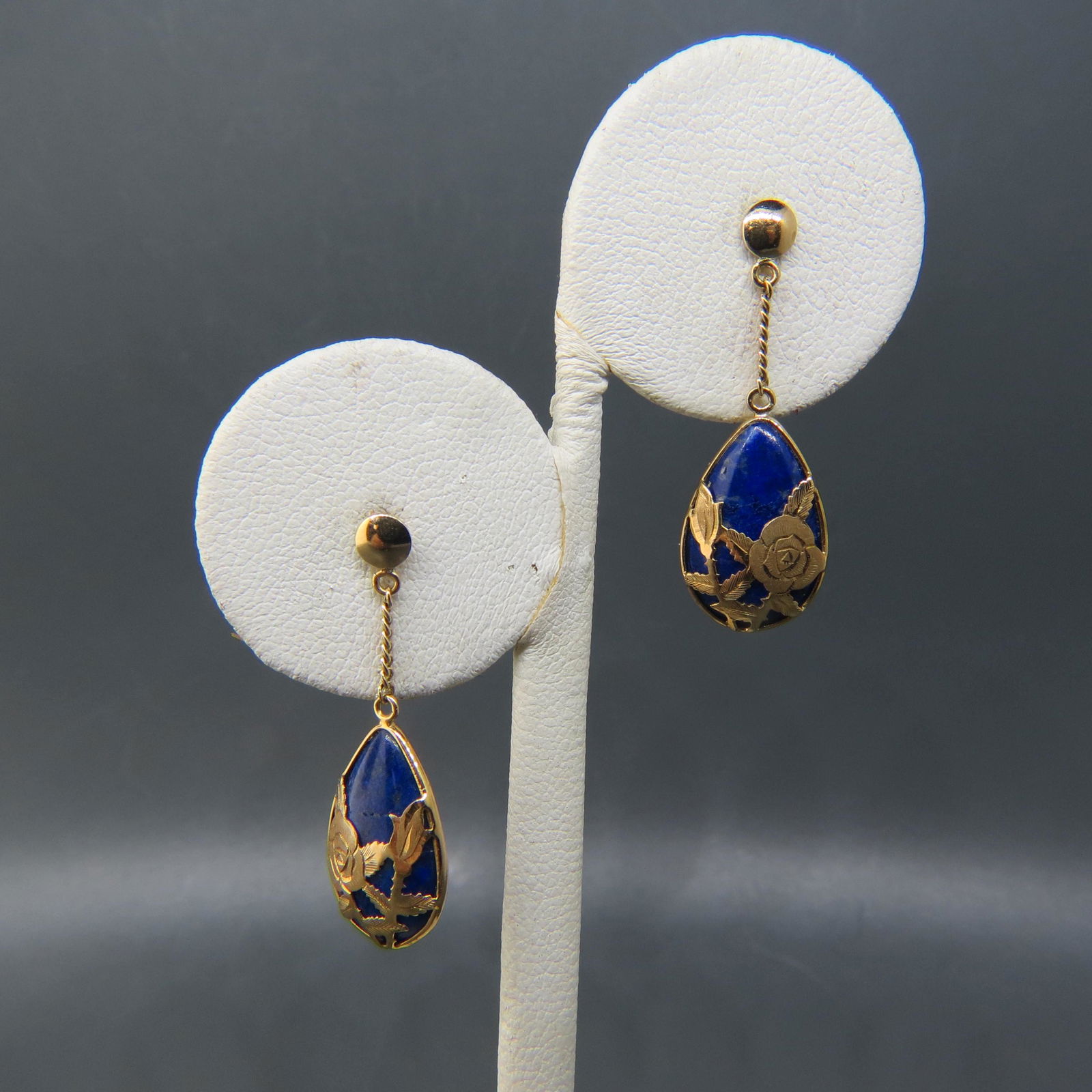 Lapis Lazuli 14K Gold Earrings (1 of 5)