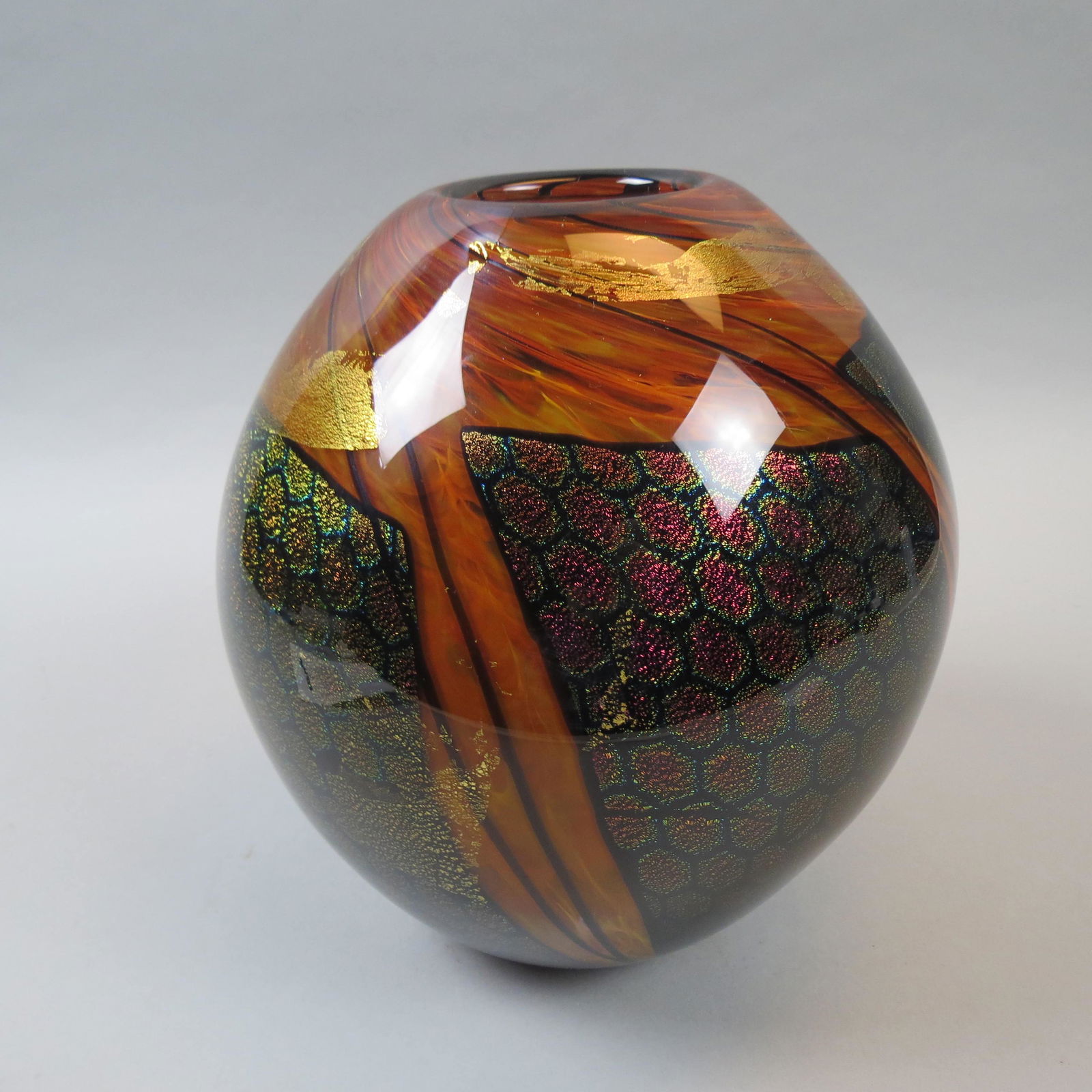 Tim Lazer Studio Art Glass Vase (1 of 9)