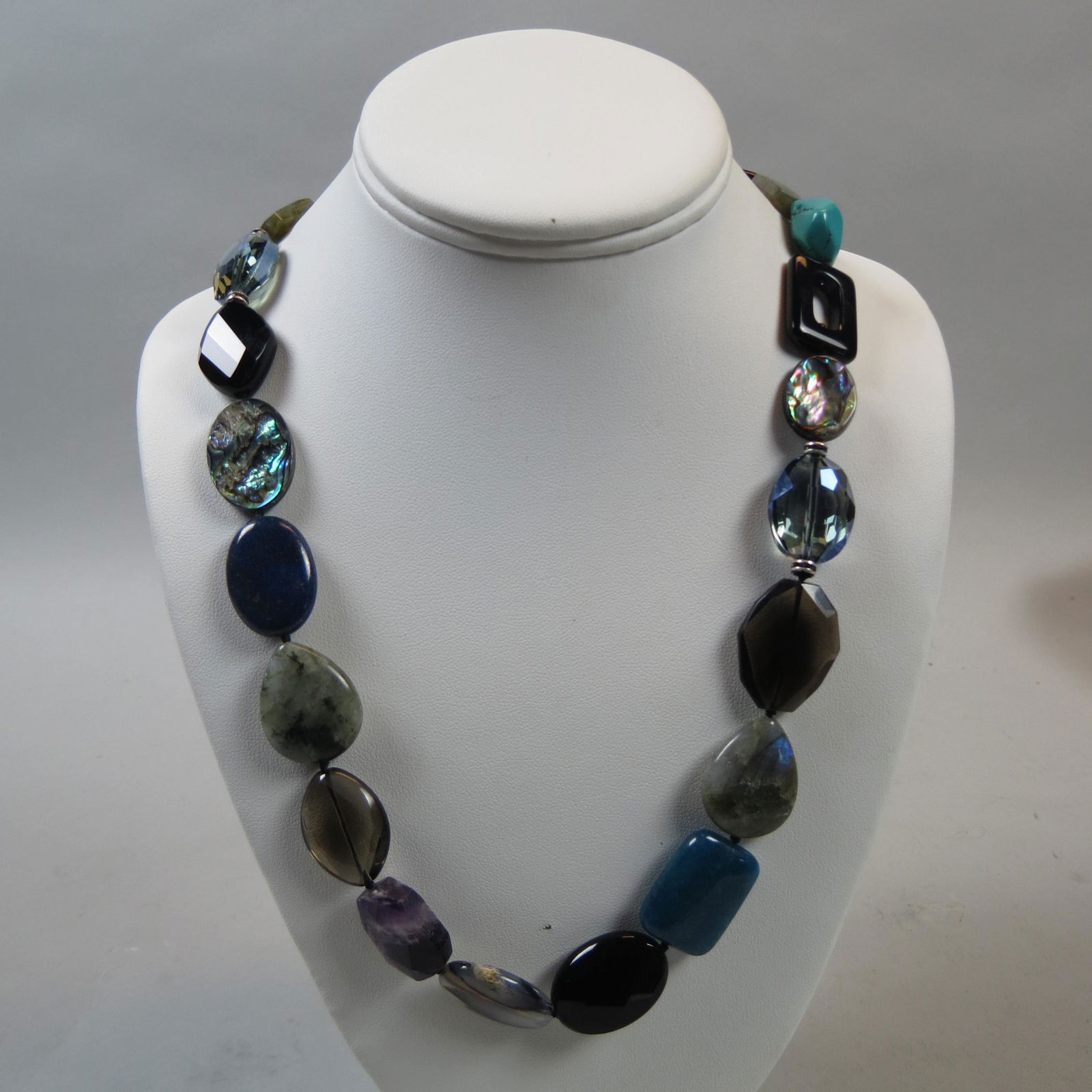 Designer Gemstone Bead Necklace (1 of 5)