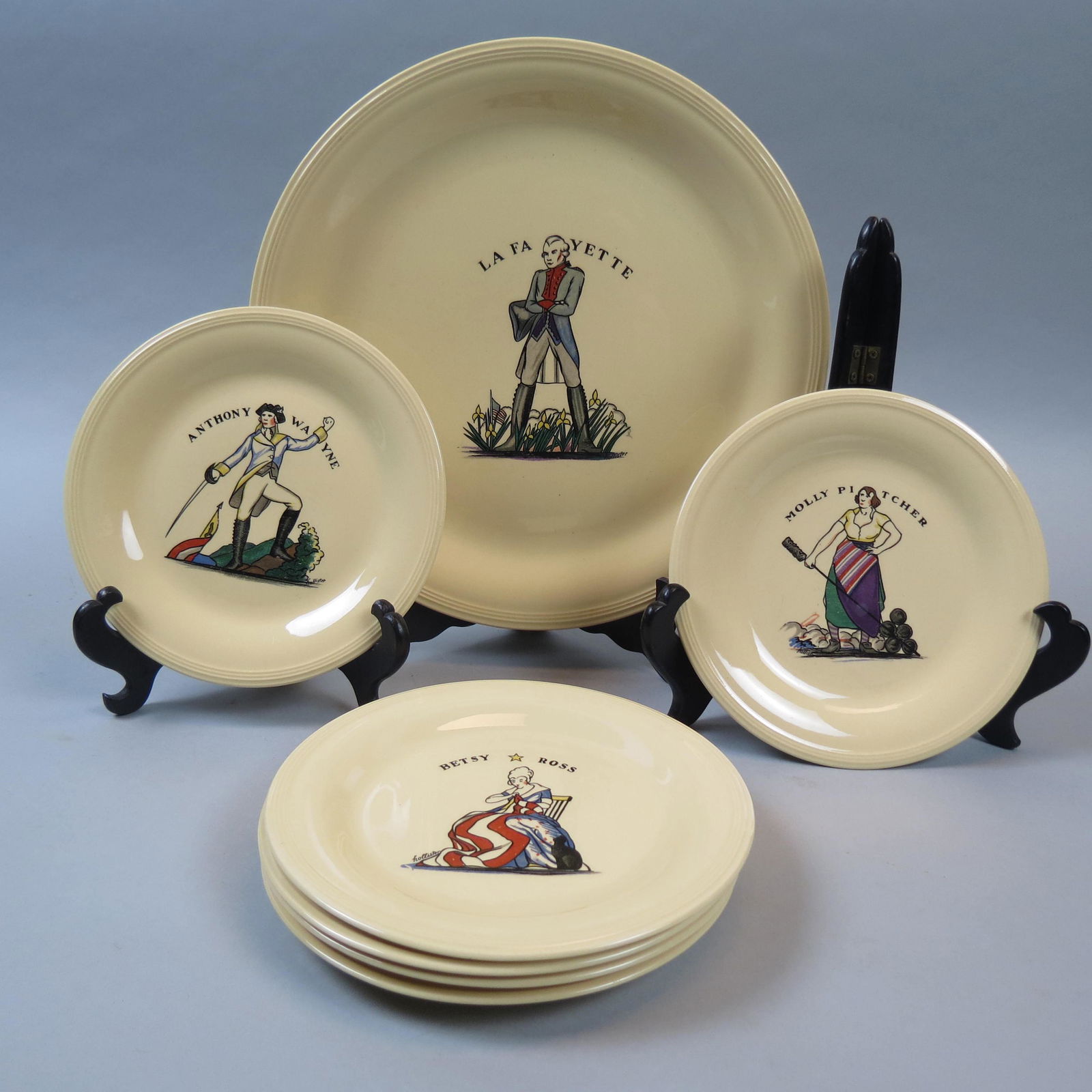Edward Knowles China Dessert Set (1 of 8)