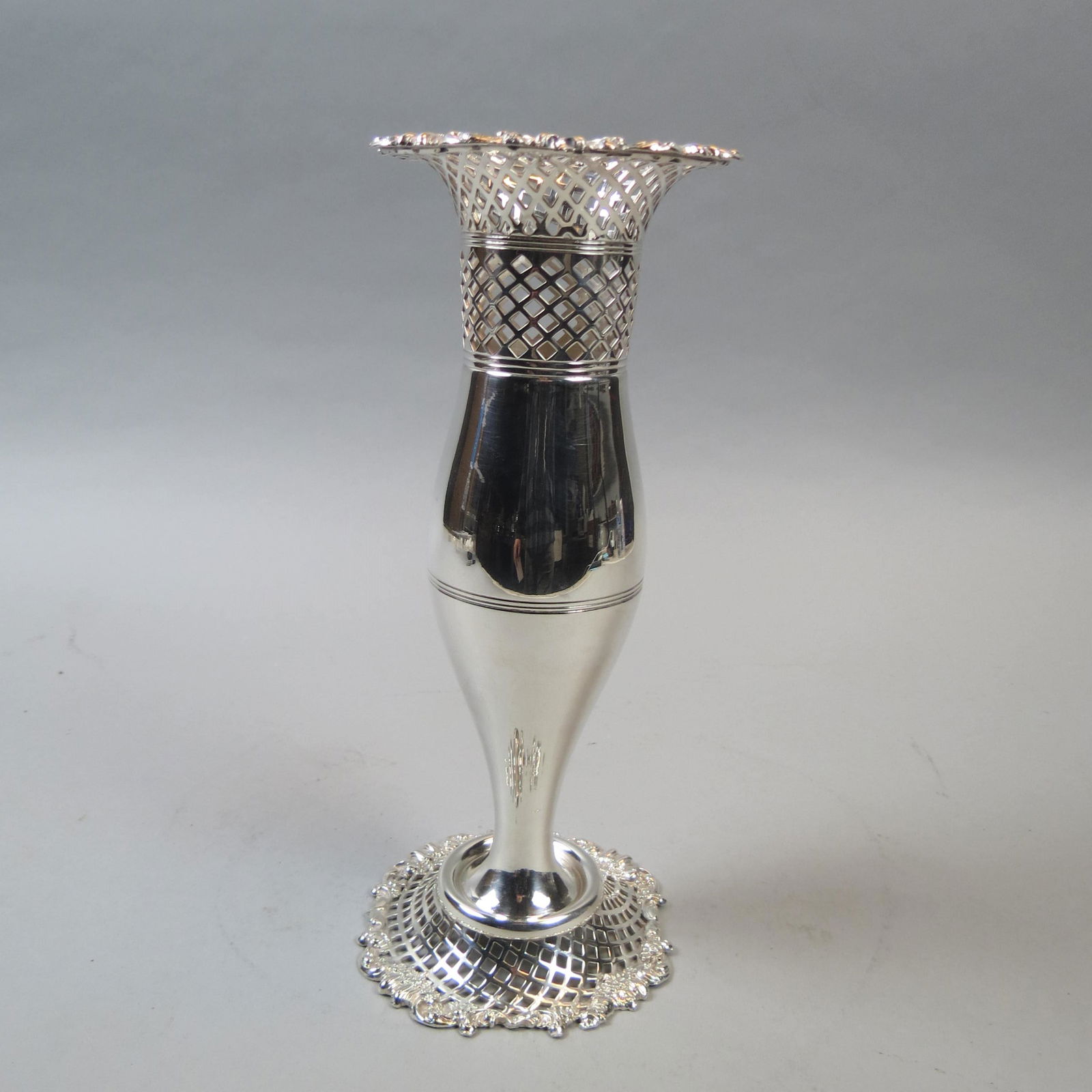 Victorian Silverplate Vase (1 of 5)