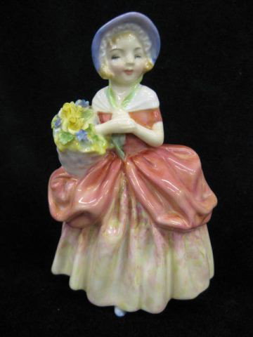Royal Doulton Figurine "Cissie",: HN-1809, 1937-1993, 5", excellent.