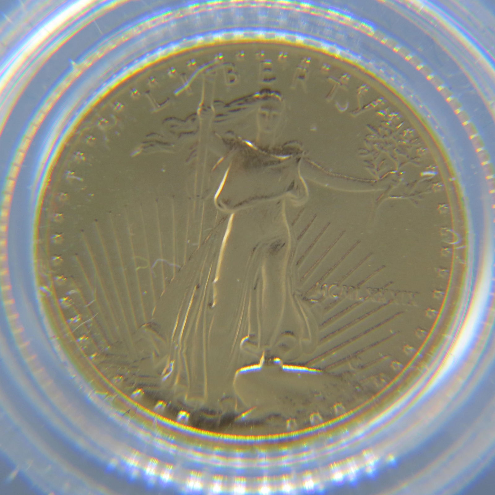 1989 $5.00 American Eagle Gold Coin, (1 of 4)