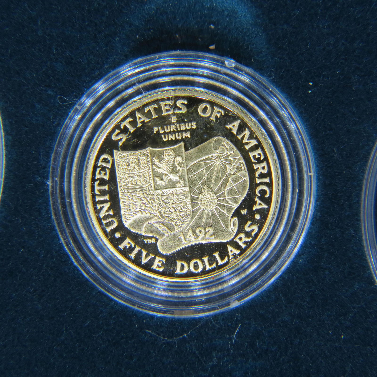 1992 3pc. Columbus Quincentenary Coin Set, (1 of 4)