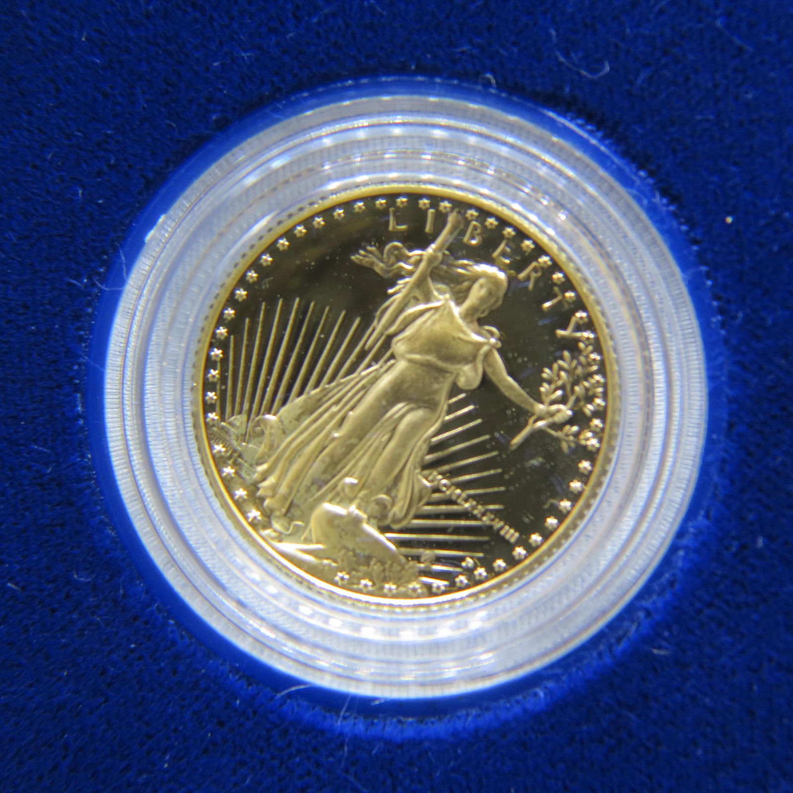1988 $10.00 American Eagle Gold Coin, proof, (1 of 3)