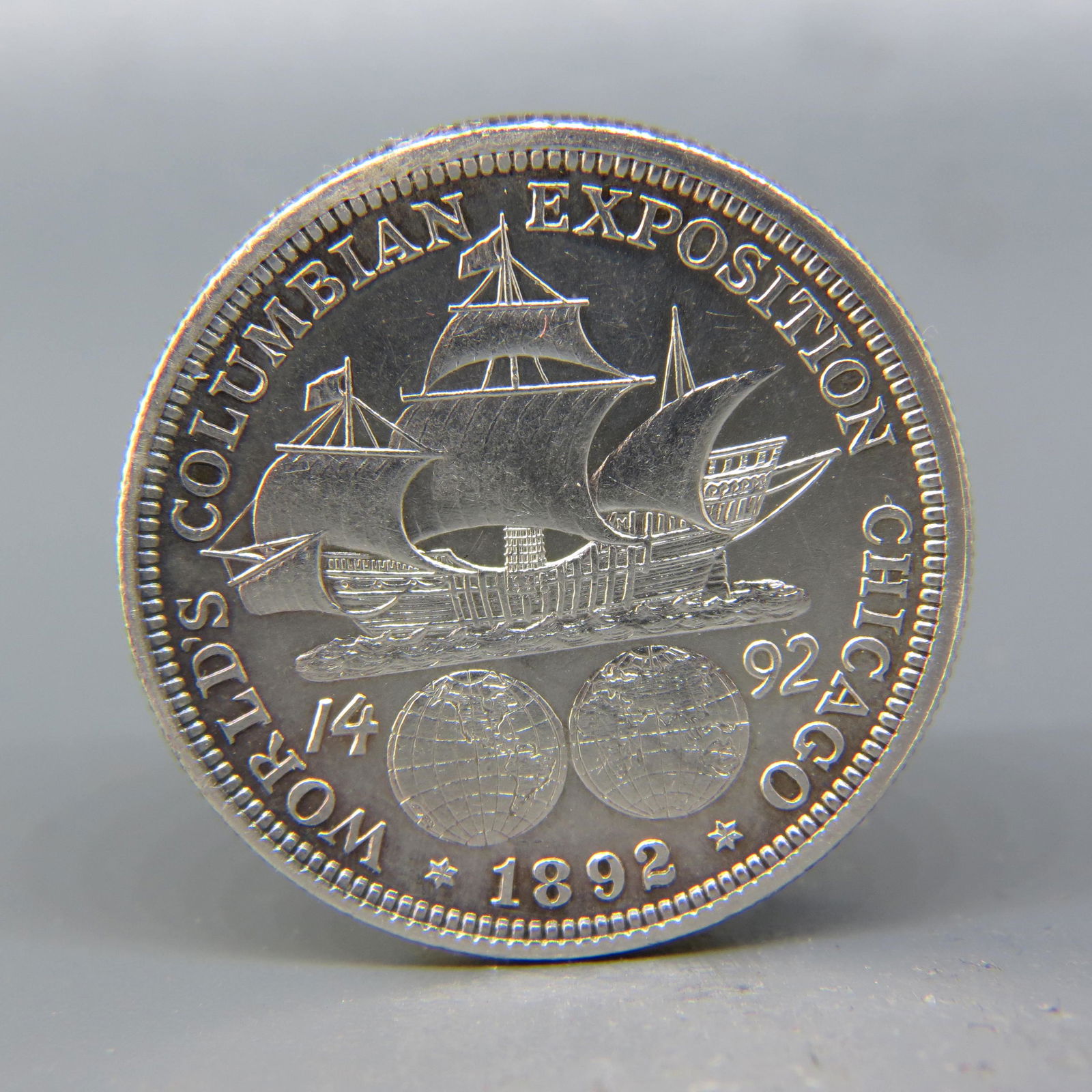 1892 Columbian Expo Commemorative Half Dollar, (1 of 4)