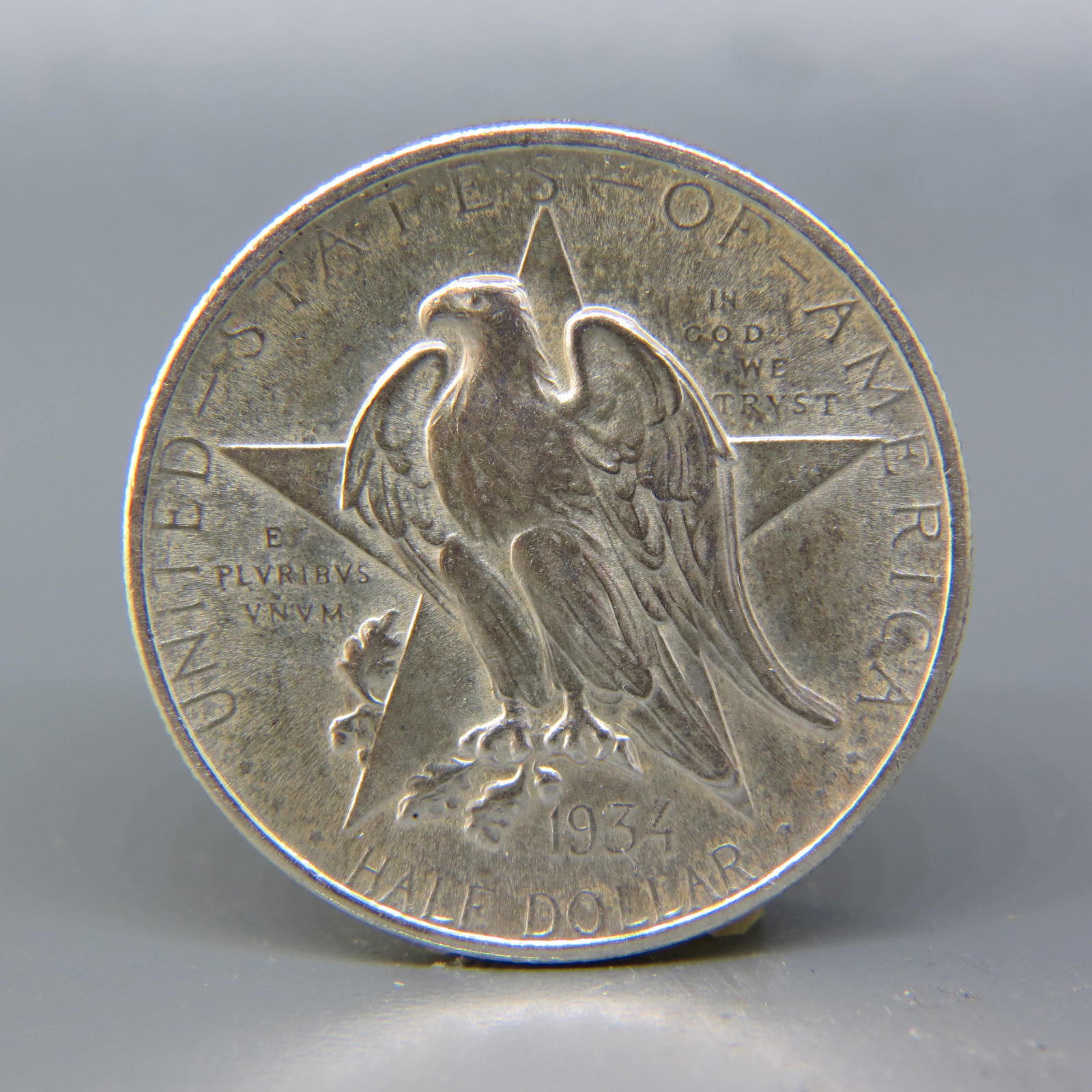 1934 Texas Commemorative Half Dollar, (1 of 4)