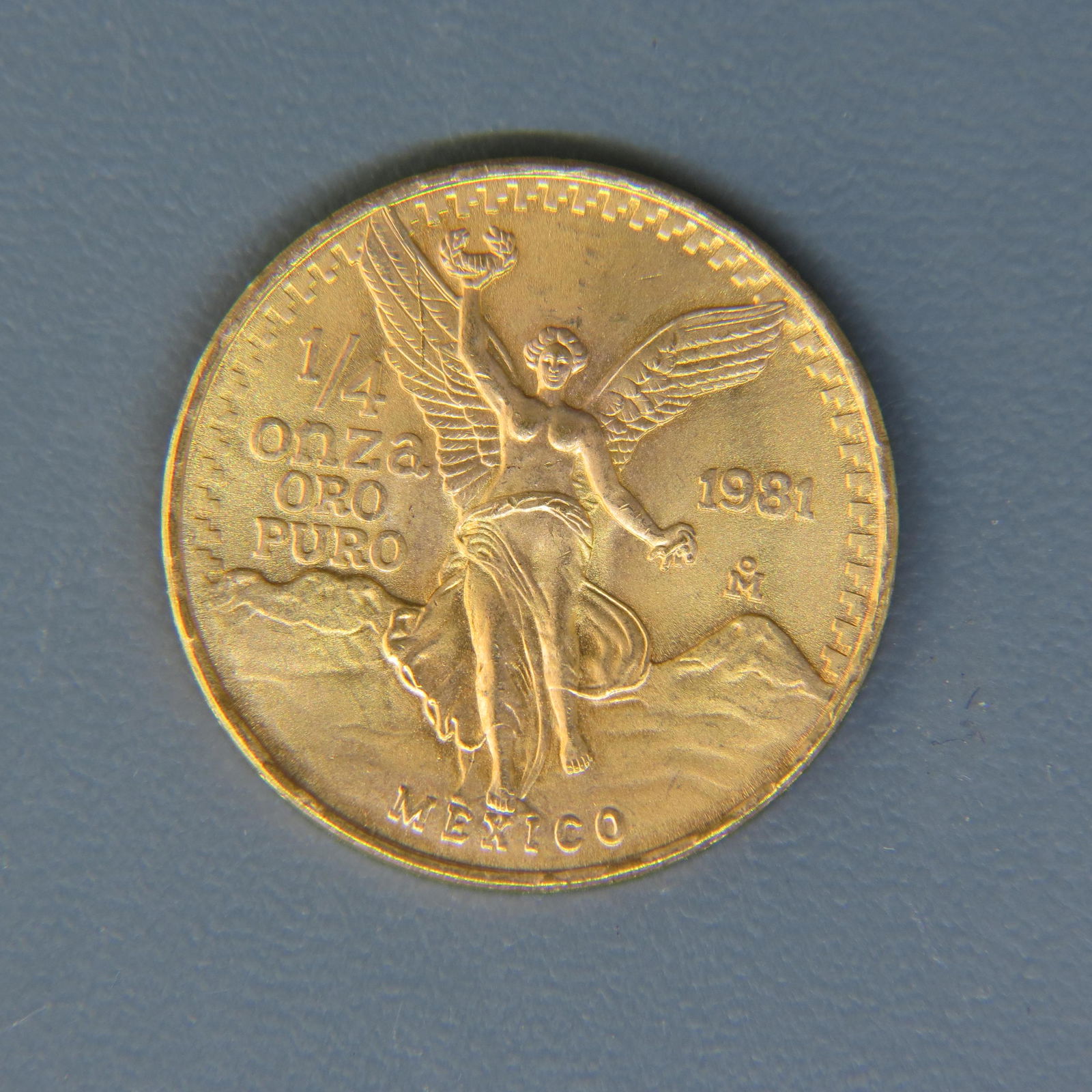 1981 Mexico 1/4 Onza Gold Coin, (1 of 3)