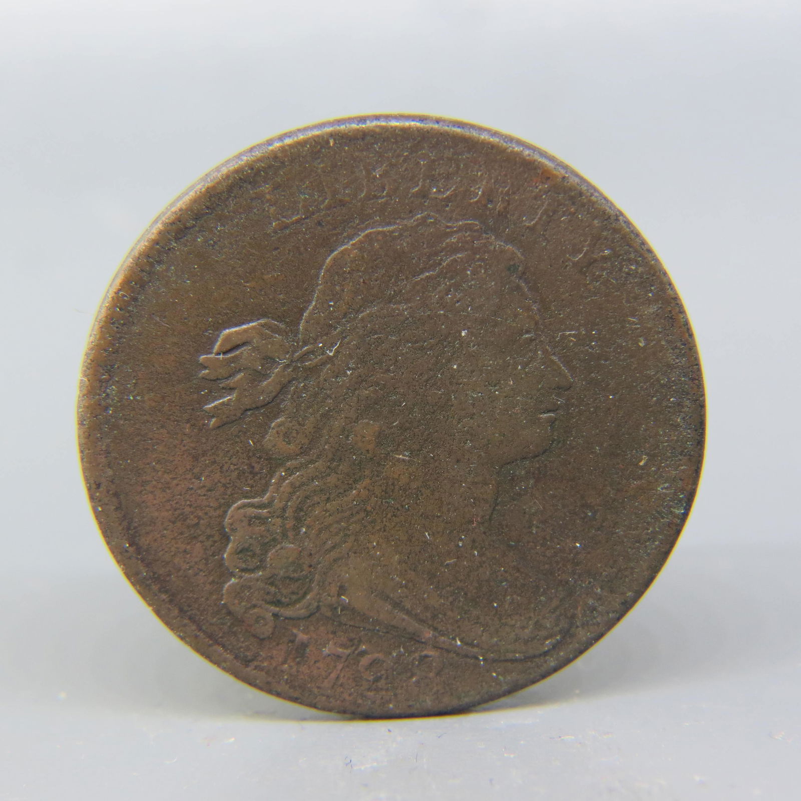 1798 Draped Bust Large Cent, (1 of 2)