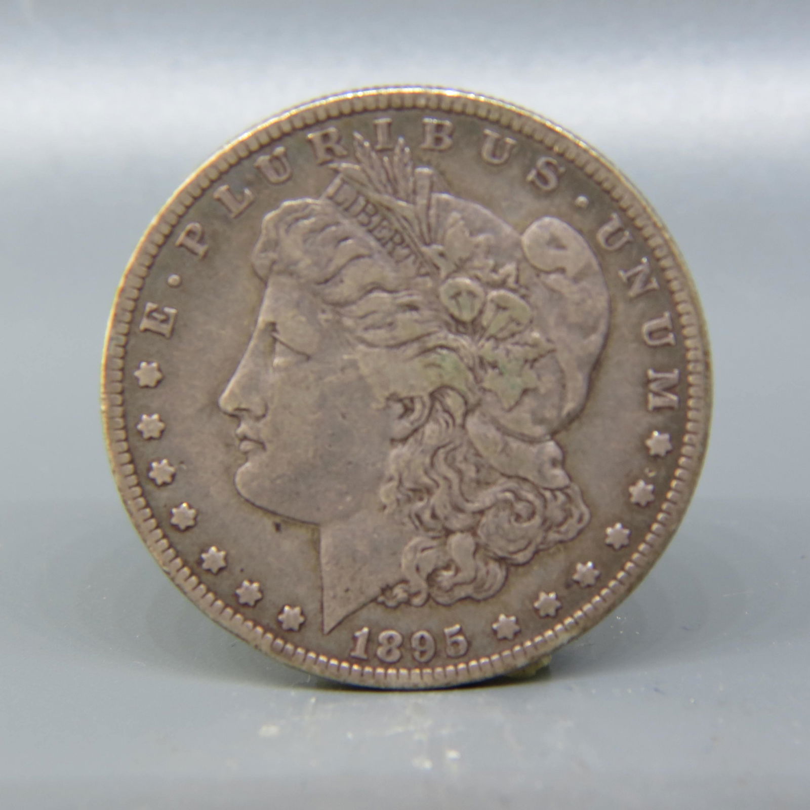 1895-S Morgan Silver Dollar,: extra fine, low mintage.