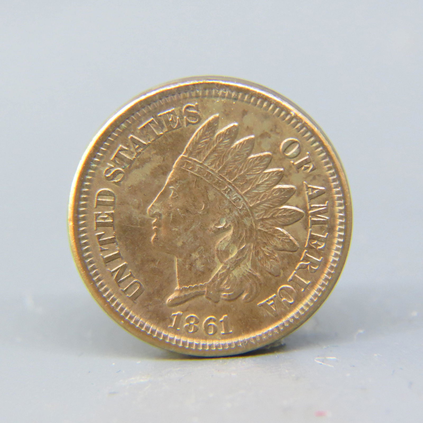 1861 indian Head Cent, (1 of 2)