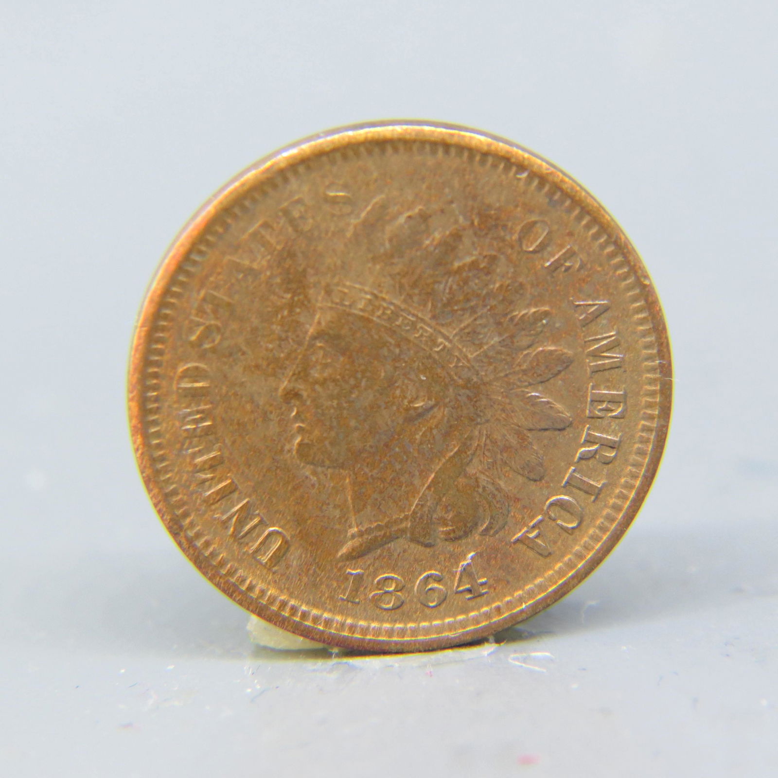 1864-L Indian Head Cent, (1 of 2)