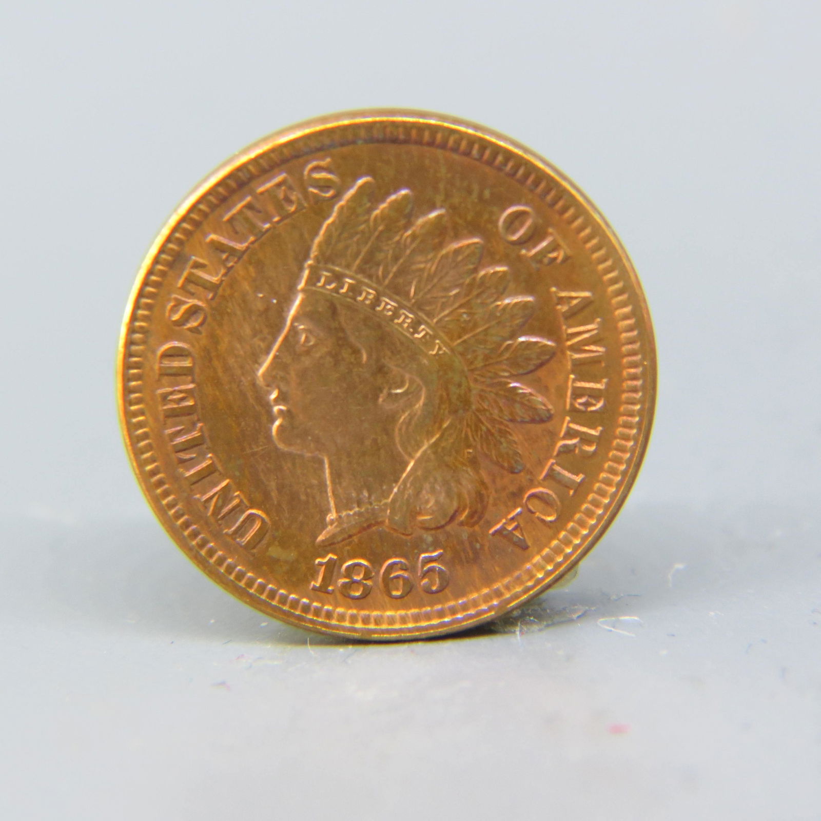 1865 Indian Head Cent, (1 of 2)