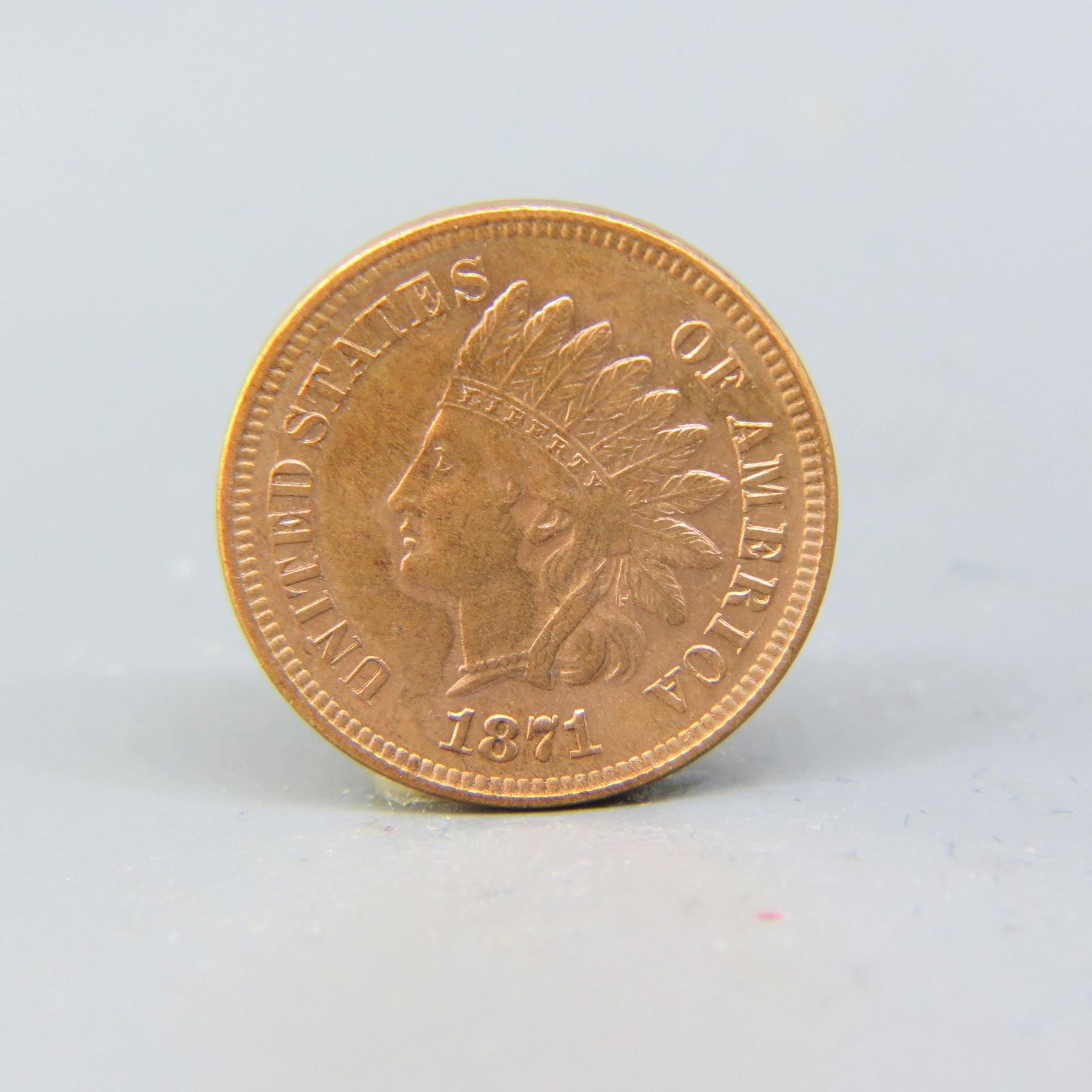 1871 Indian Head Cent, (1 of 2)