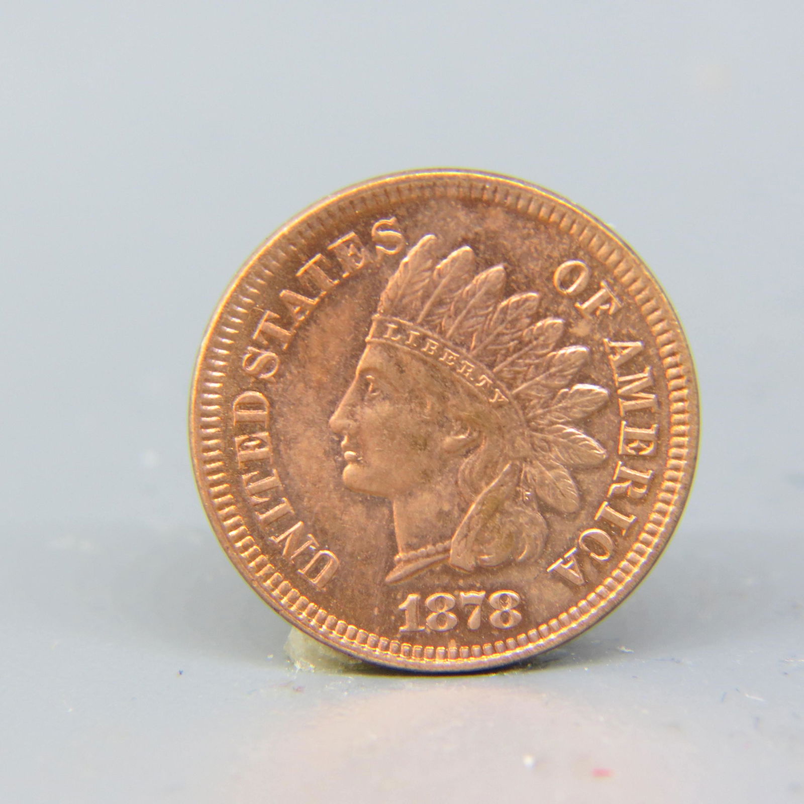 1878 Indian Head Cent, (1 of 2)