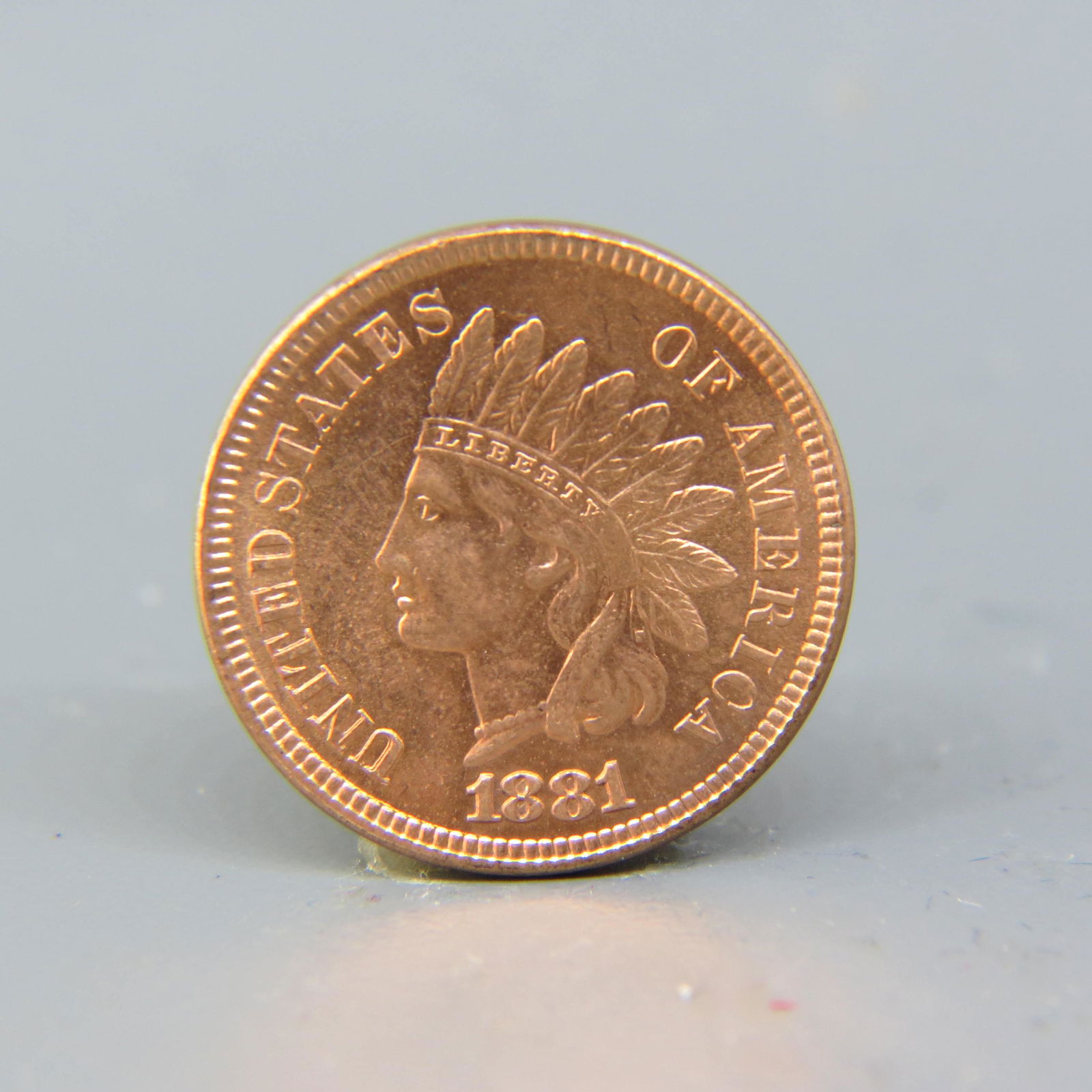 1881 Indian Head Cent, (1 of 2)