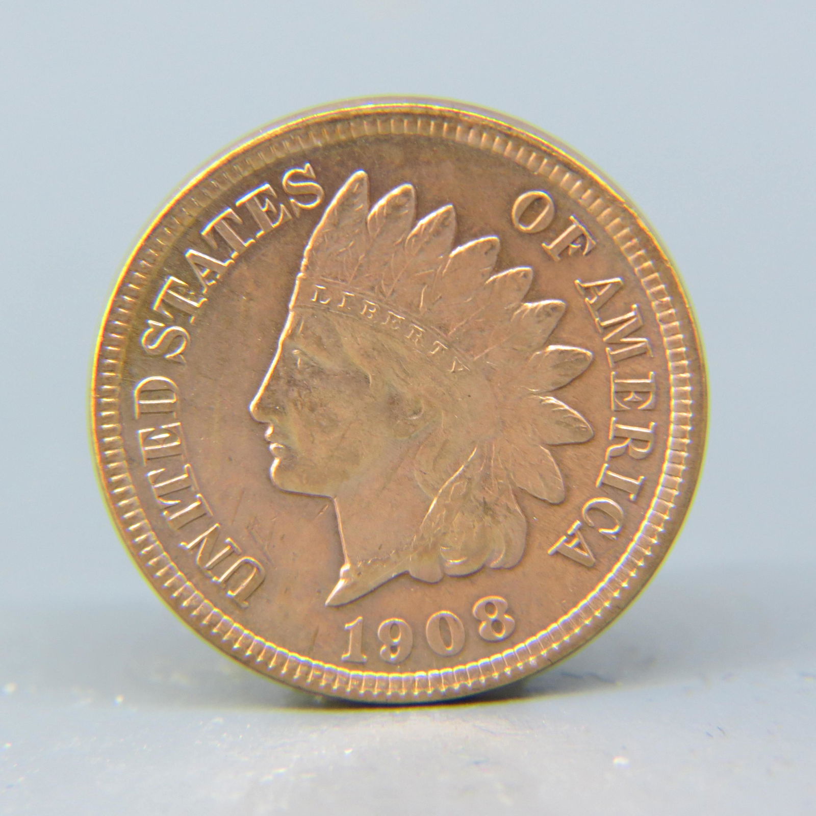 1908-S Indian Head Cent, (1 of 2)