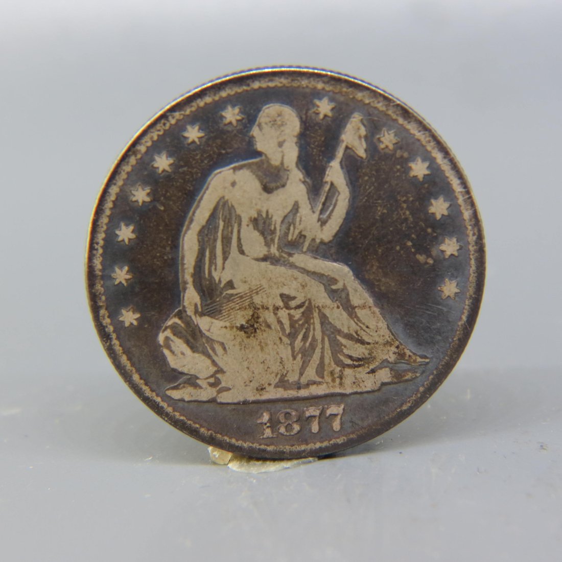 1877 Liberty Seated Half Dollar, (1 of 2)