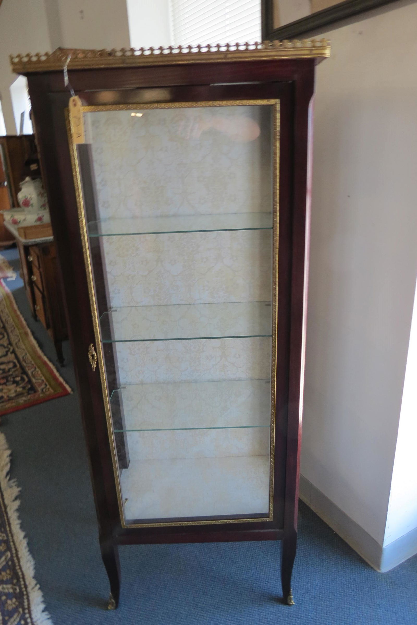 French Style Curio Cabinet, (1 of 4)