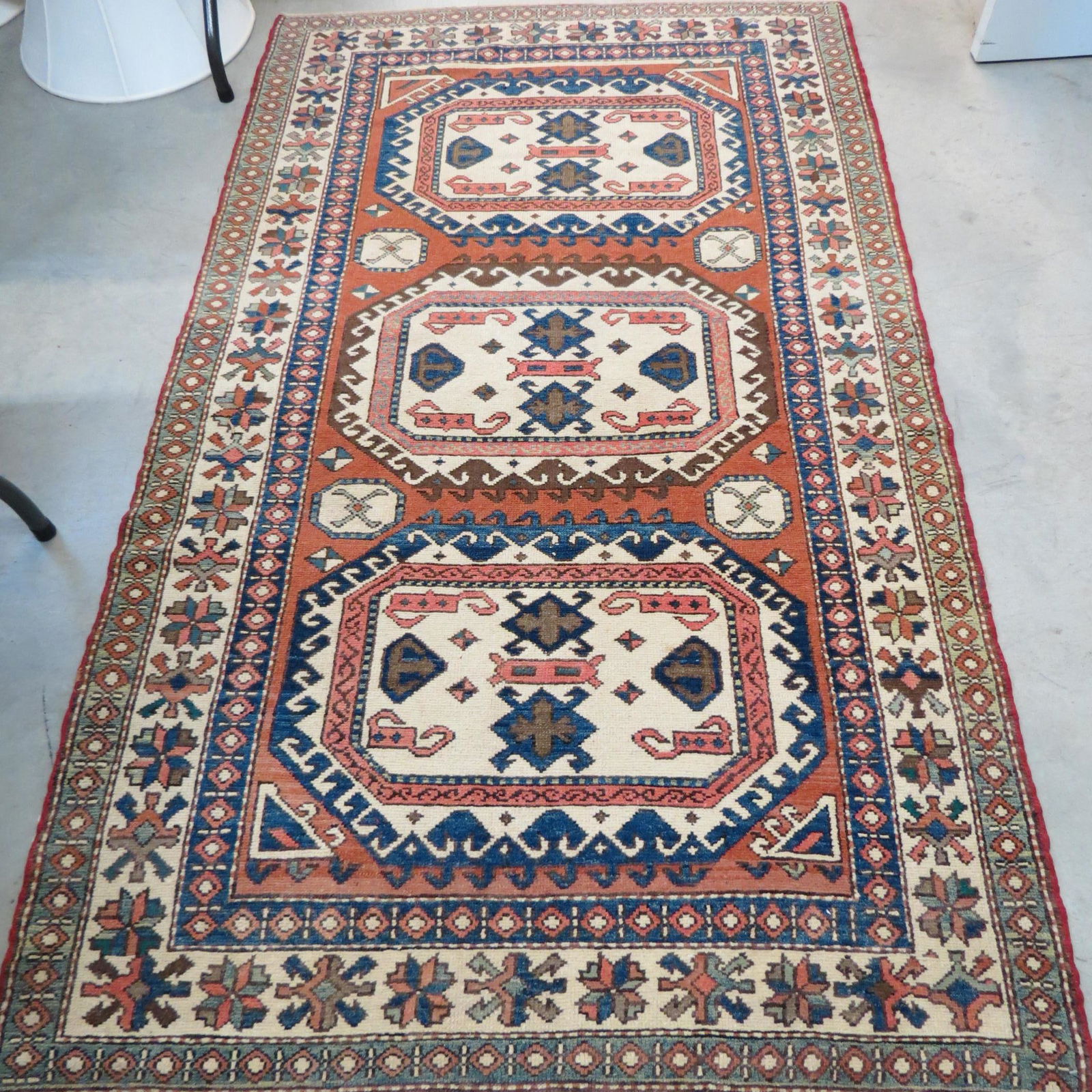 Kazak Style Handmade Rug, (1 of 4)