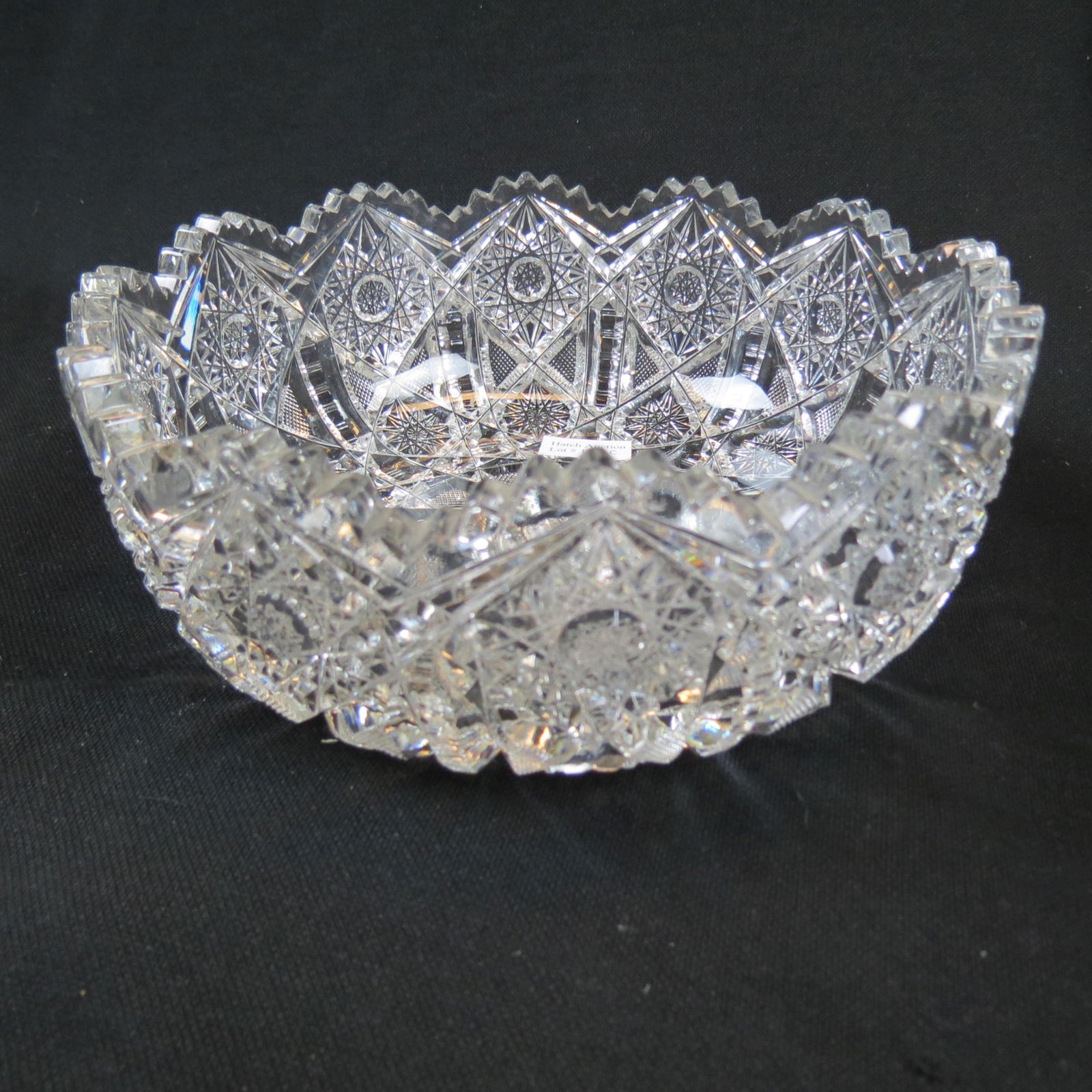 Brilliant Period Cut Glass Bowl, (1 of 4)