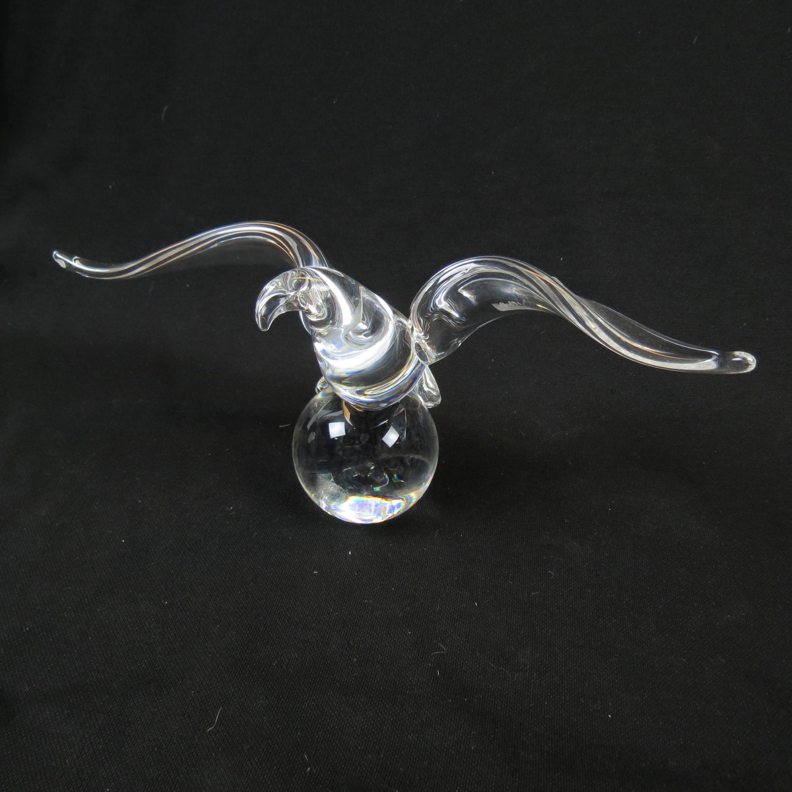 Steuben Crystal Figurine of an Eagle, (1 of 5)
