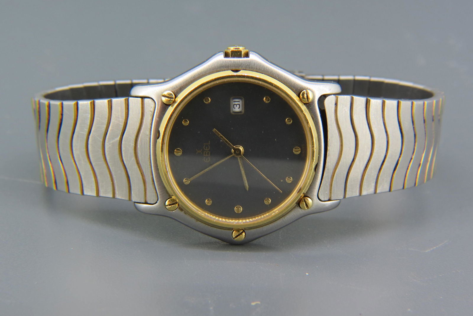 Ebel 18K Gold & Stainless Steel Man's Wristwatch, (1 of 4)