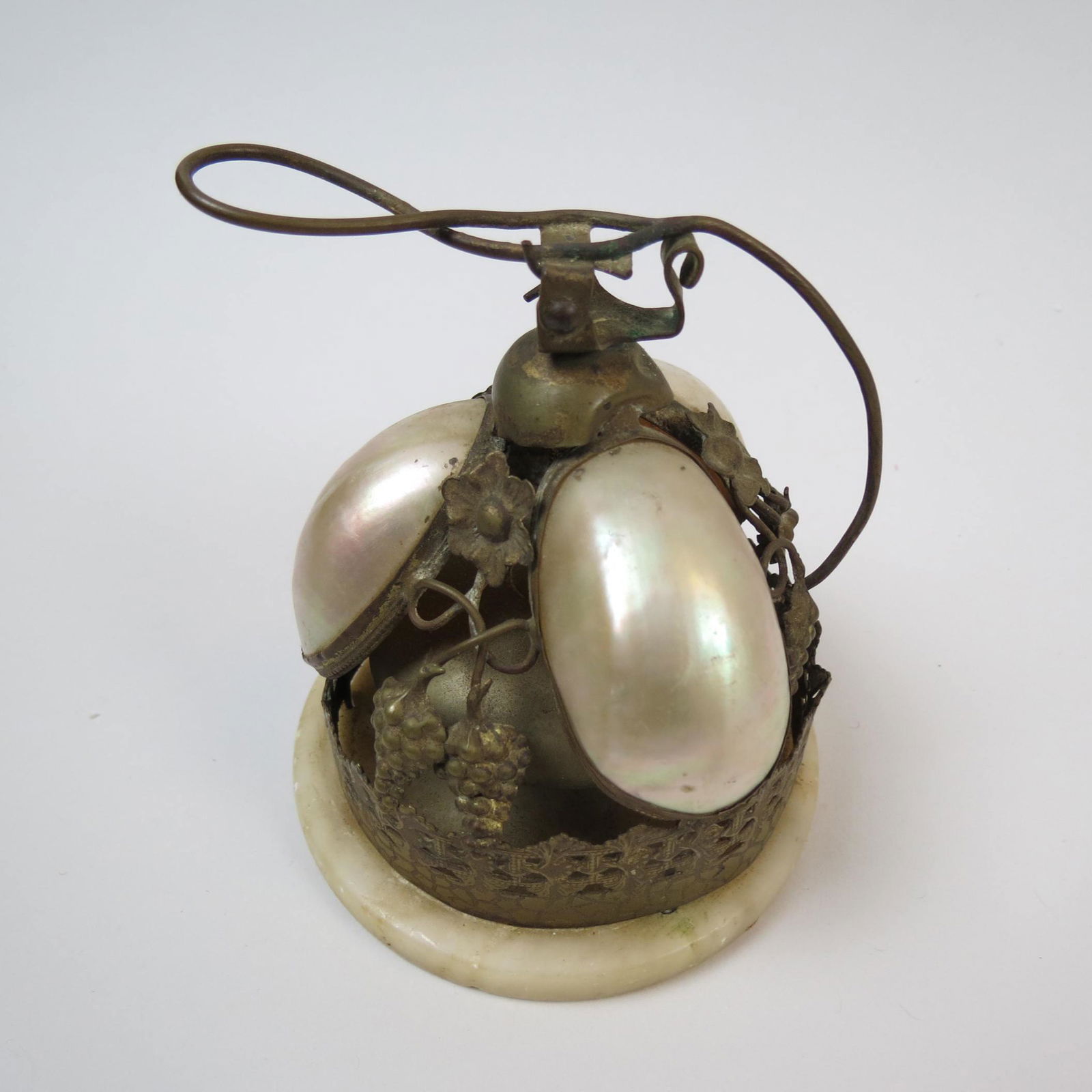 Victorian Mechanical Desk or Lobby Bell, (1 of 5)