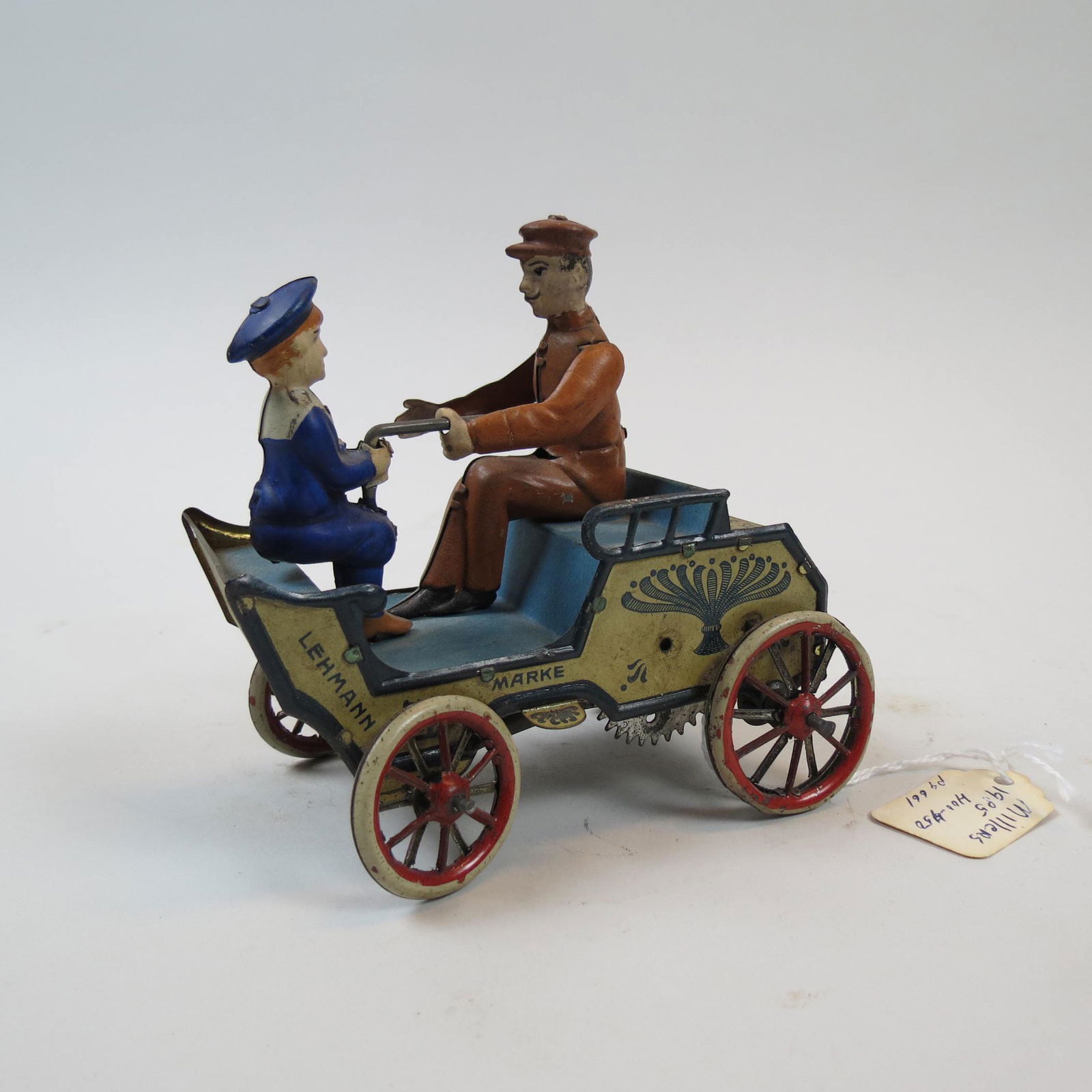 Lehmann German Tin Toy "Naughty Nephew", (1 of 5)