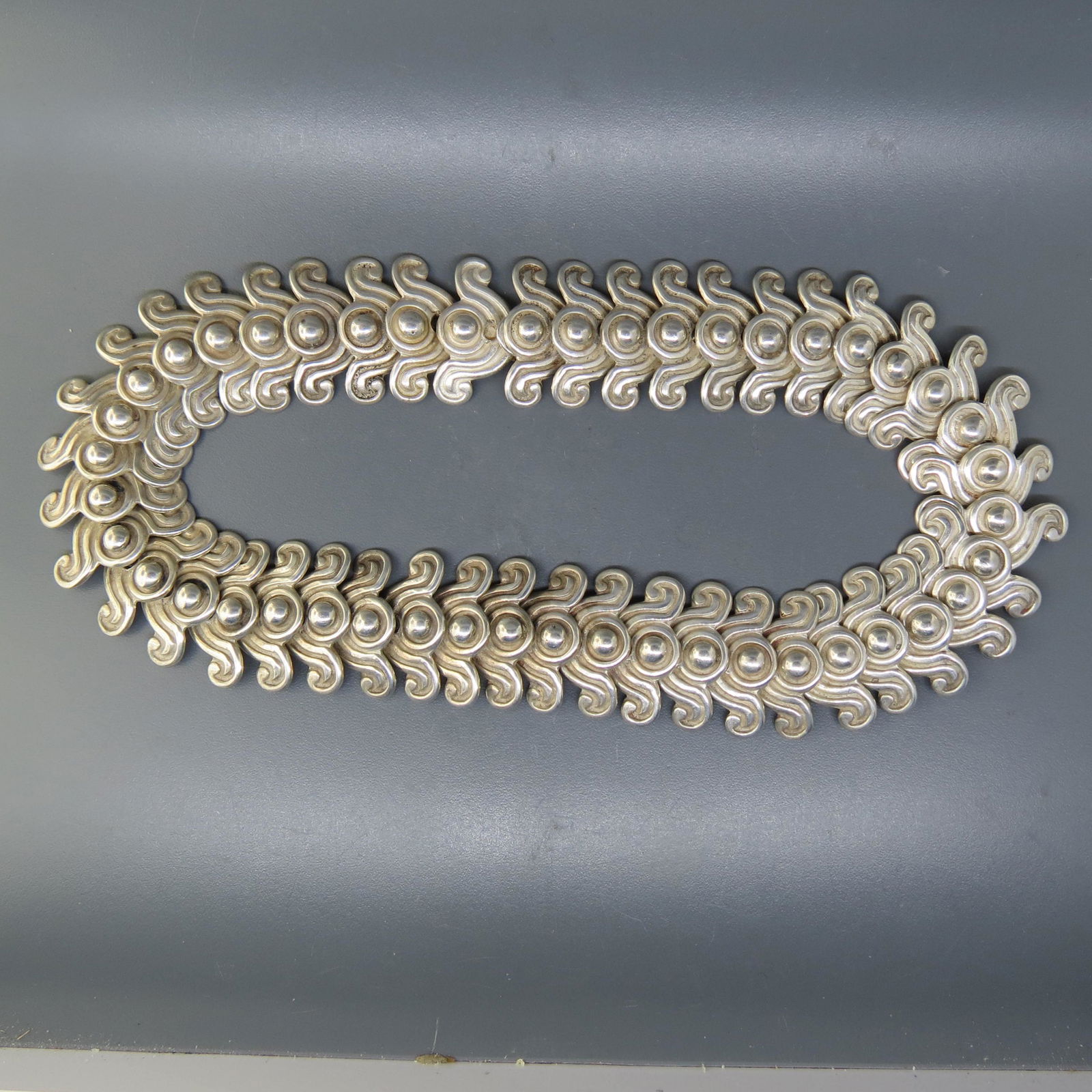 Los Castillo Mexican Sterling Necklace, (1 of 8)